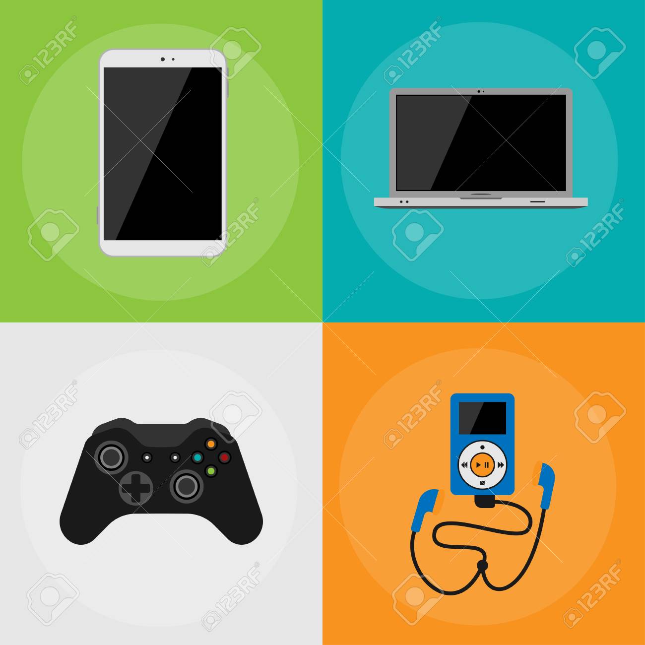 Computer game - Free electronics icons