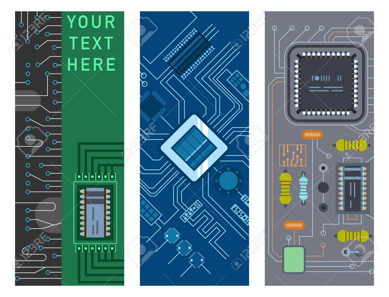 circuit board template