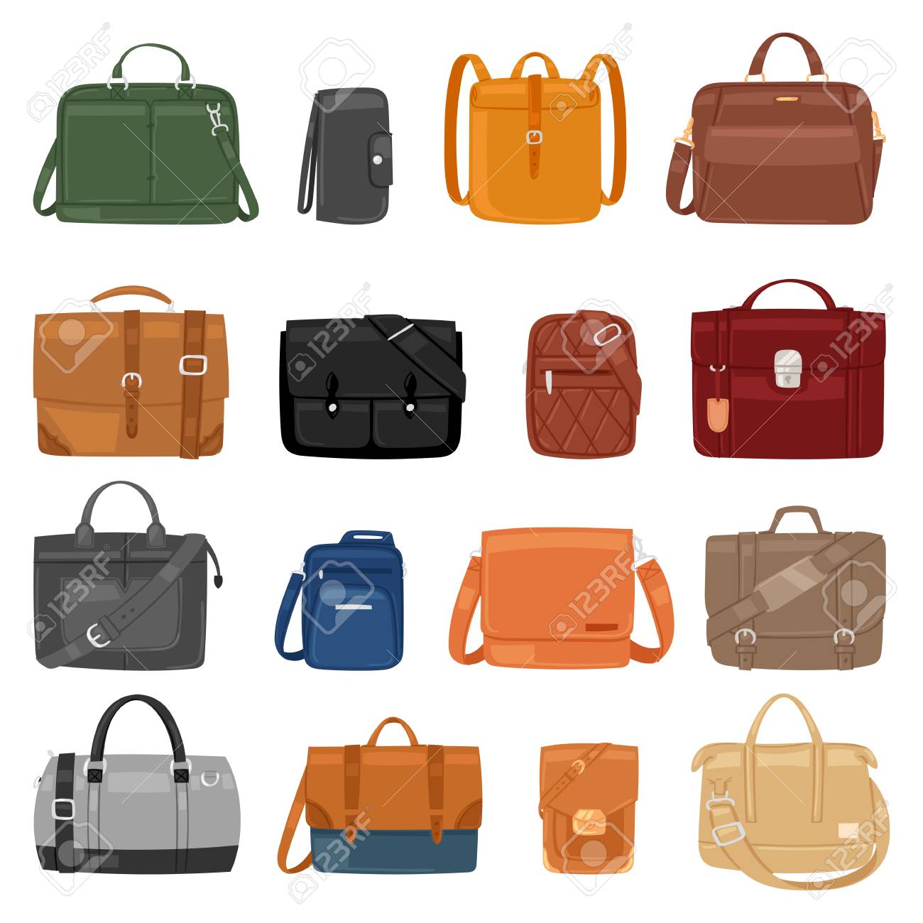 Man bag vector men fashion handbag or business briefcase and leather notecase of businessman illustration manlike bagged set of male baggy accessory bagpack isolated on white background - 101451629 Man bag vector men fashion handbag or business briefcase and leather notecase of businessman illustration manlike bagged set of male baggy accessory bagpack isolated on white background - 101451629