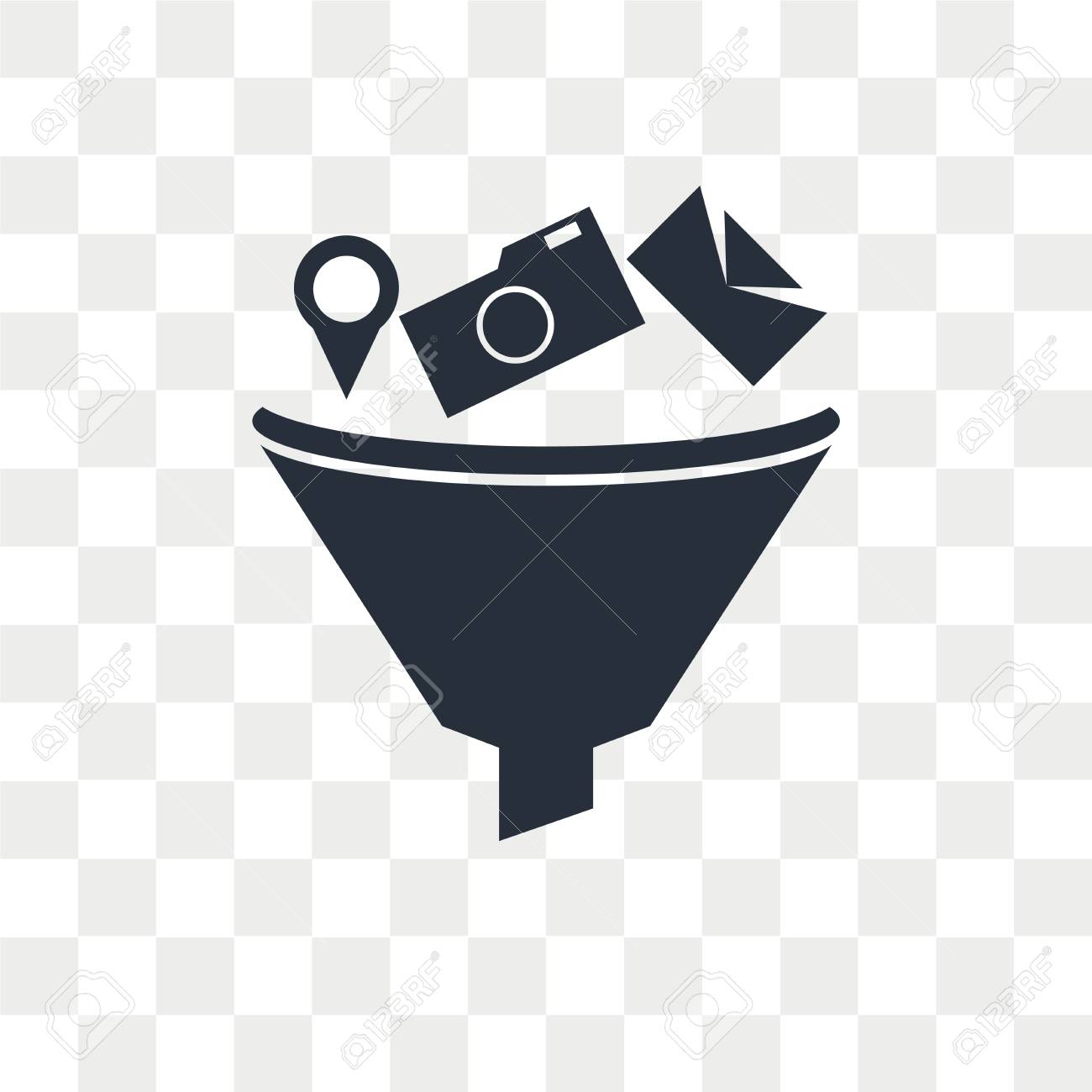 Data Collection Vector Icon Isolated On Transparent Background Data Collection Logo Concept Royalty Free Cliparts Vectors And Stock Illustration Image