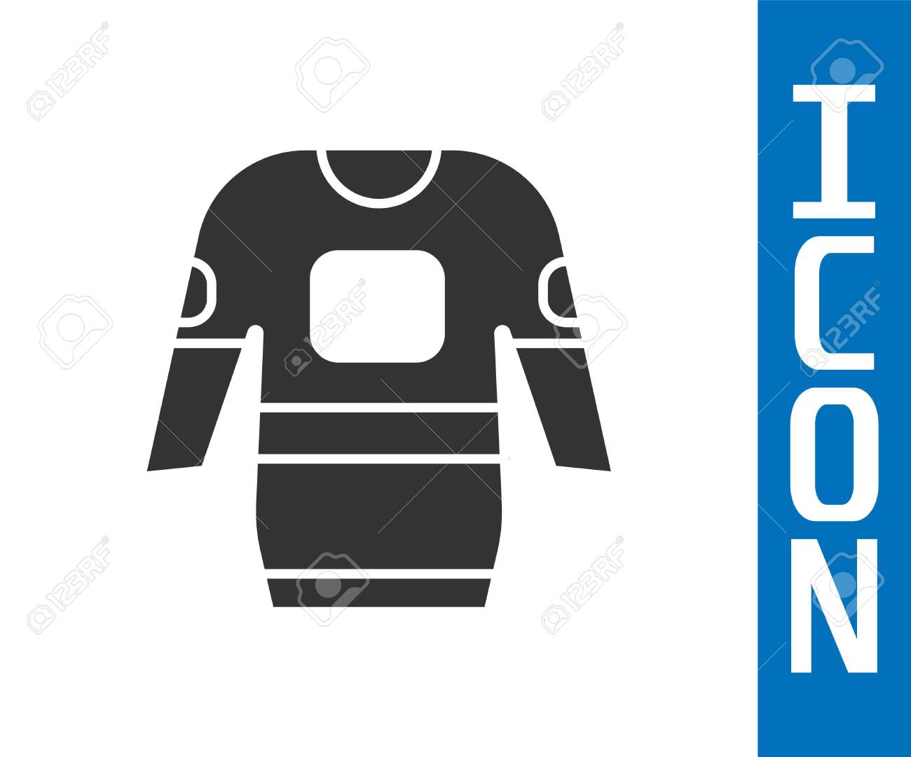 grey hockey jersey