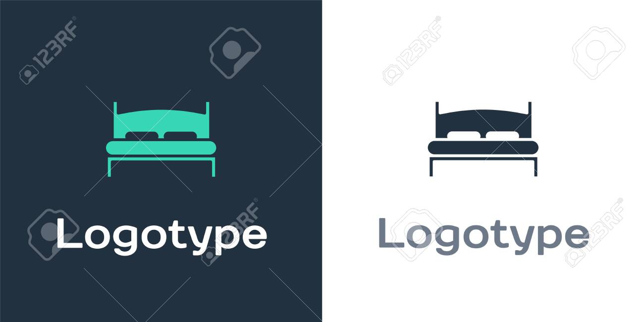 Logotype Big Bed For Two Or One Person Icon Isolated On White Royalty Free Cliparts Vectors And Stock Illustration Image Logotype Big Bed For Two Or One Person Icon Isolated On White Royalty Free Cliparts Vectors And Stock Illustration Image