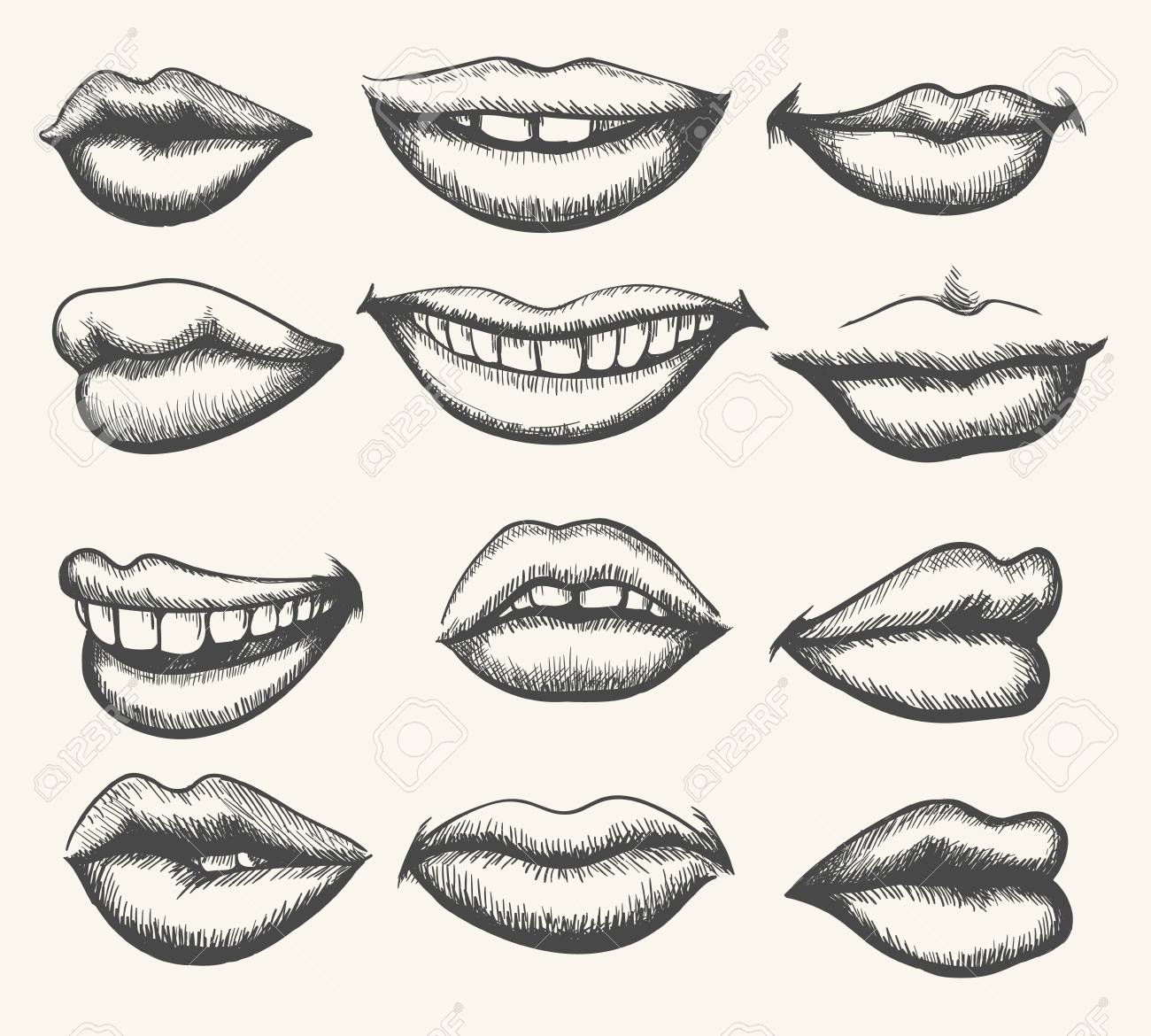 唇の彫刻 レトロな人間の顔の唇 ヴィンテージの笑顔とキス口セットベクトルイラスト のイラスト素材 ベクタ Image 唇の彫刻 レトロな人間の顔の唇 ヴィンテージの笑顔とキス口セットベクトルイラスト のイラスト素材 ベクタ Image