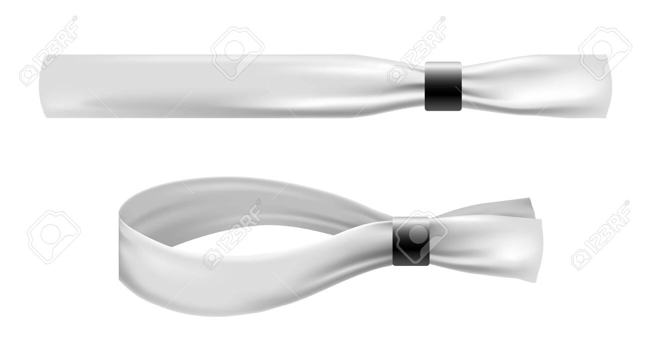 Download Bracelet Mockup Clean Vector Fabric Or Polyester Hand Fabric Royalty Free Cliparts Vectors And Stock Illustration Image 143621166