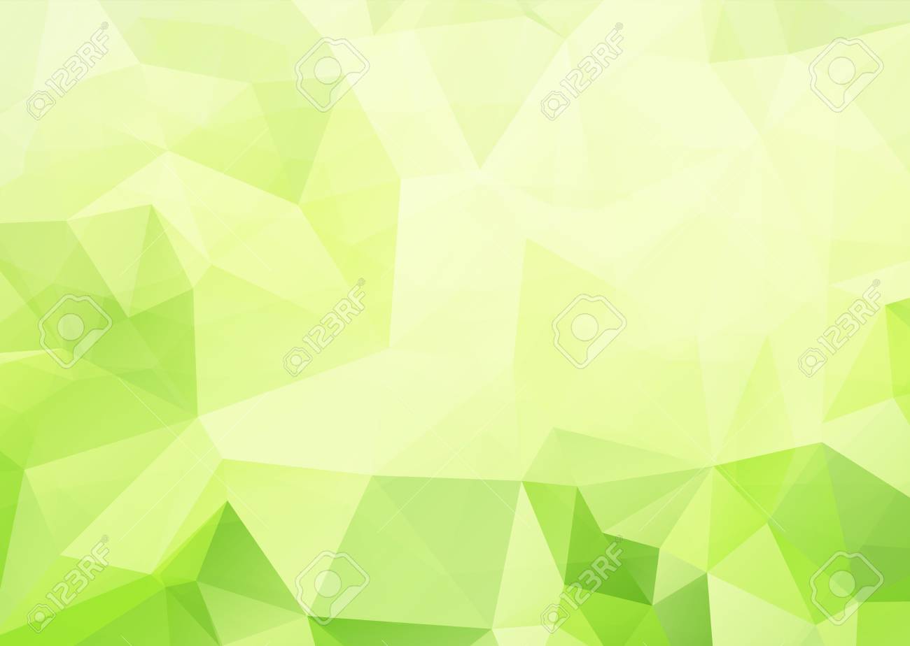 Polygonal Abstract With Green Gradient Shading Background. Royalty Free  SVG, Cliparts, Vectors, And Stock Illustration. Image 82105498.