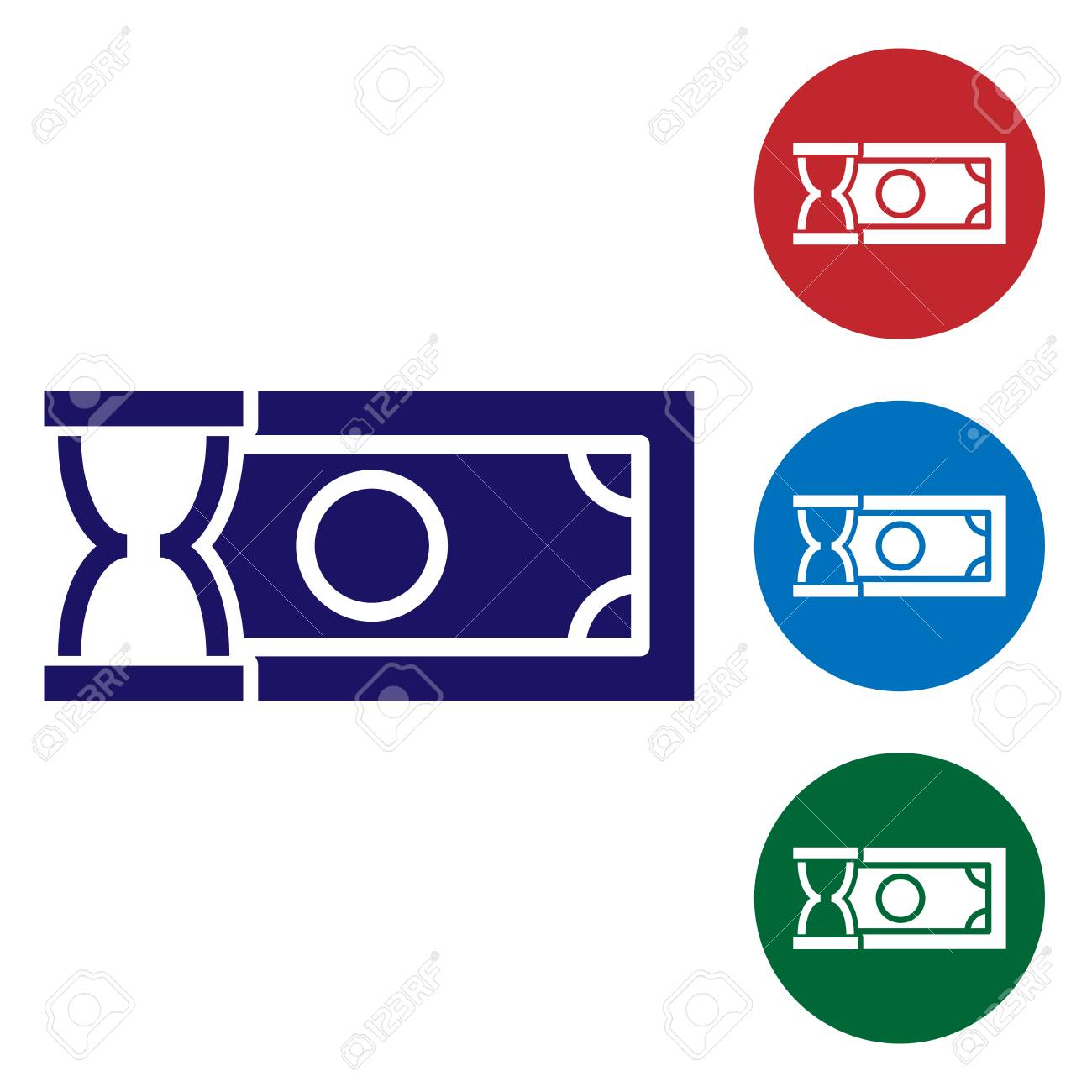 Blue Fast Payments Icon On White Background Fast Money Transfer - 