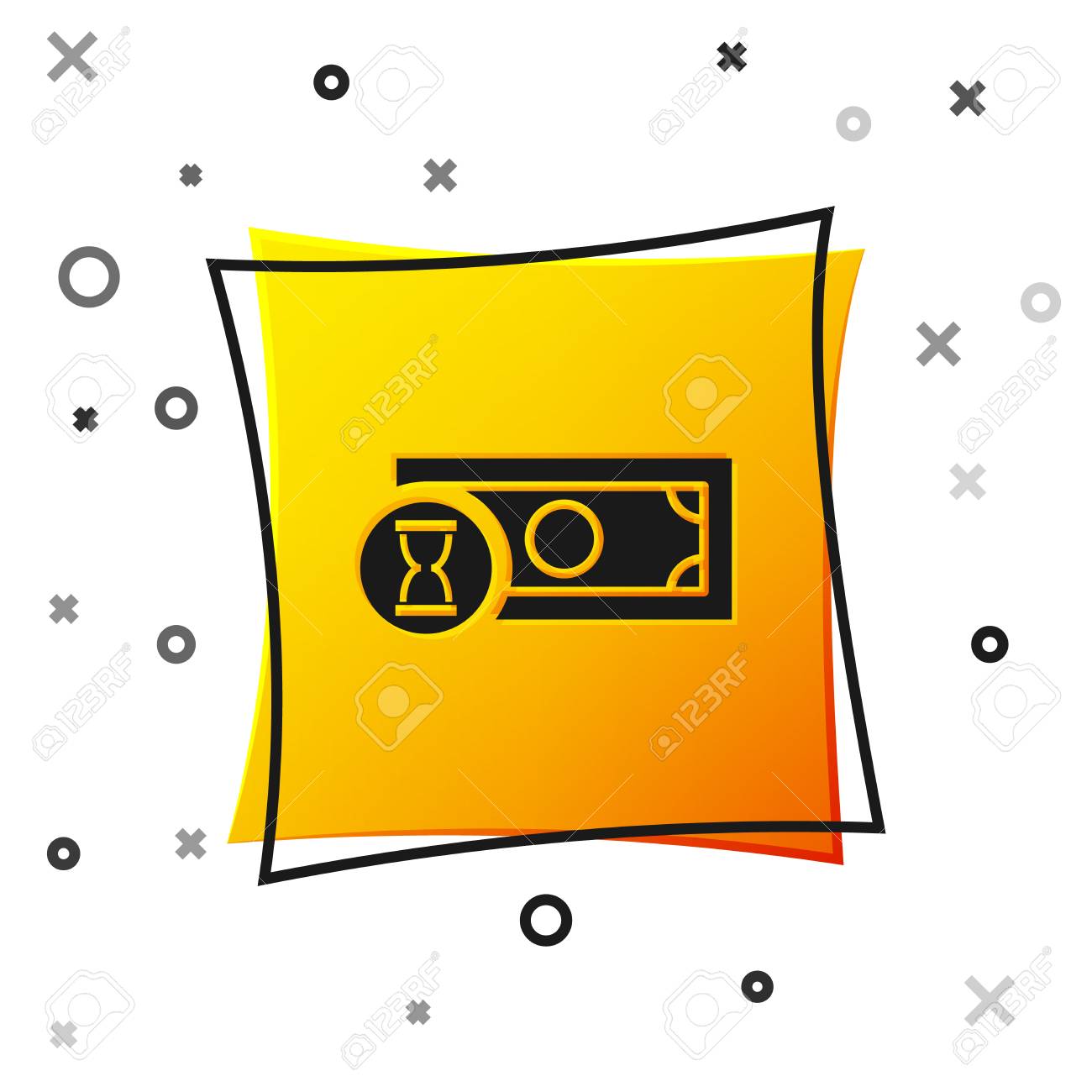 Black Fast!    Payments Icon Isolated On White Background Fast Money - 