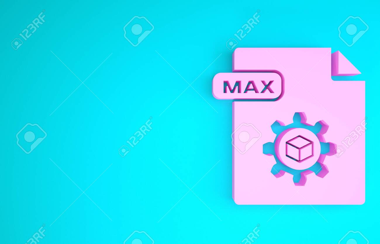 Pink Max File Document Download Max Button Icon Isolated On Stock Photo Picture And Royalty Free Image Image 133901109
