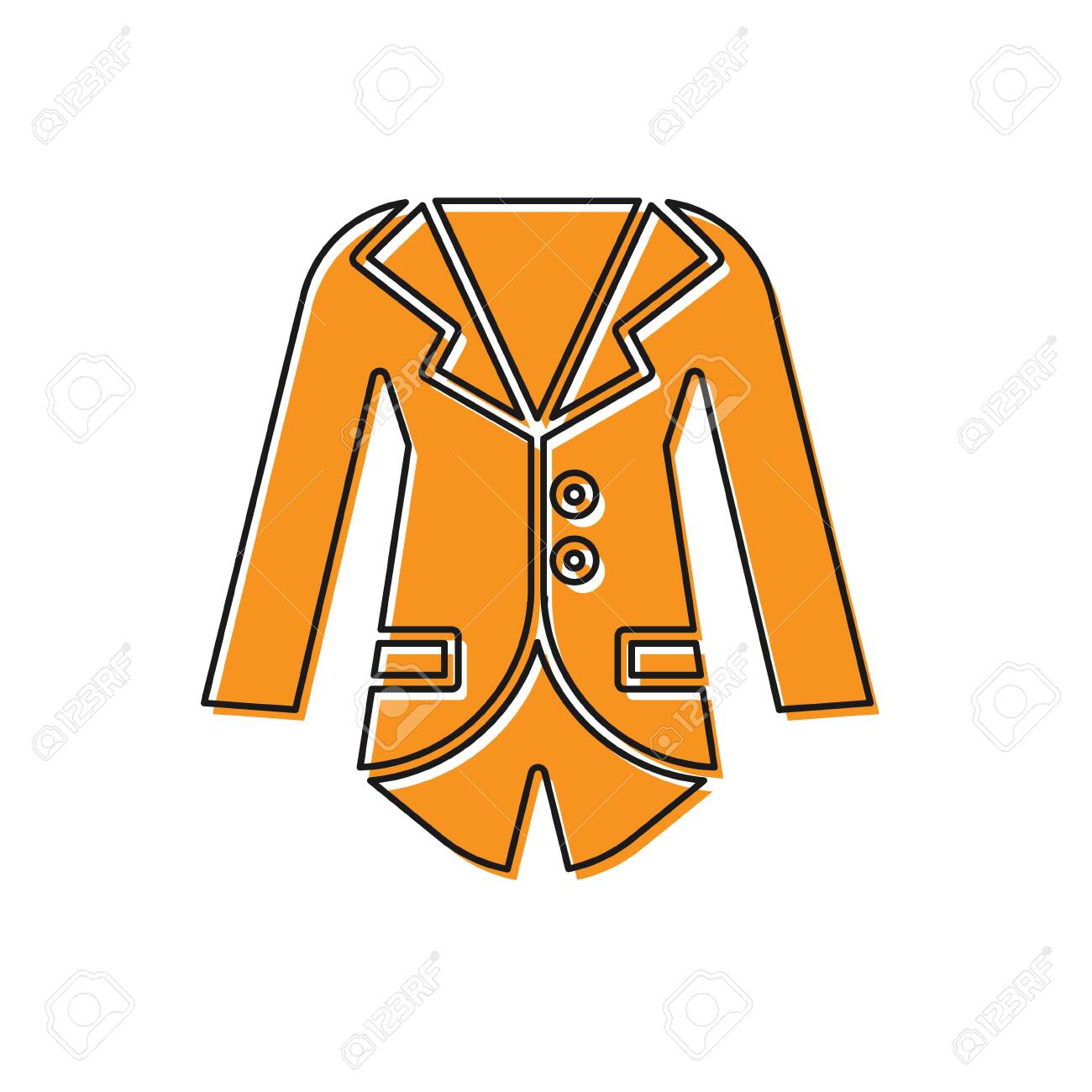 White Background. Vector Illustration 