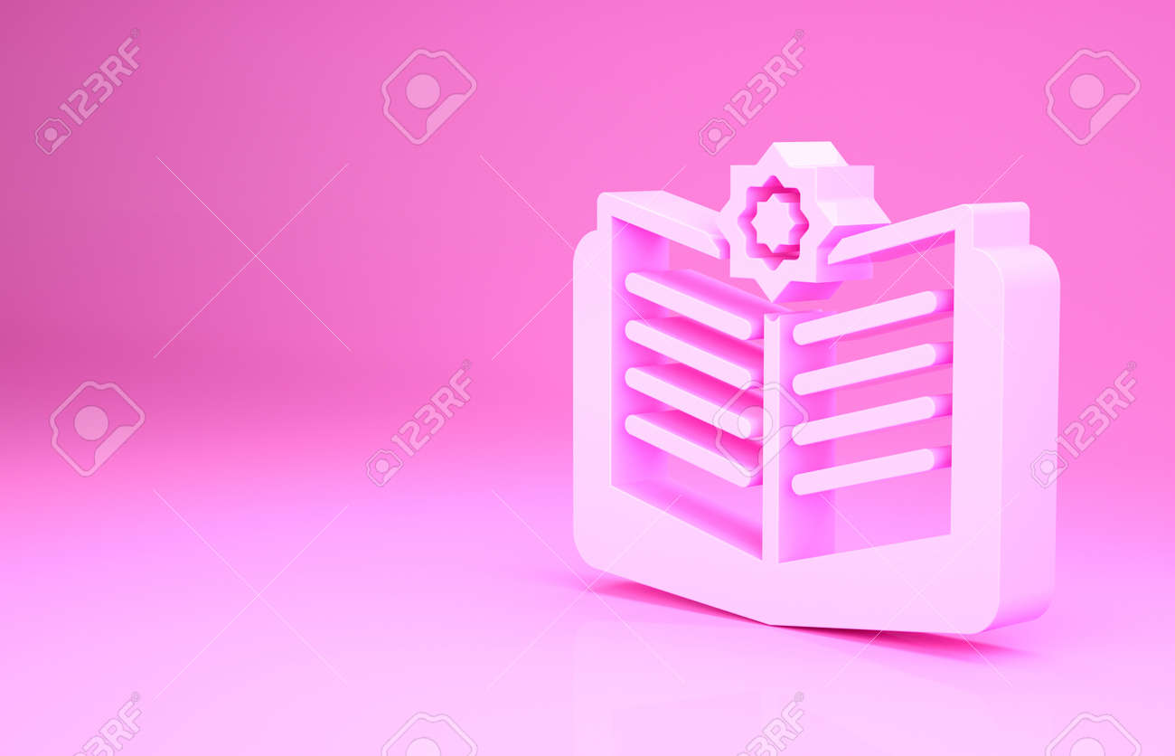 Pink Holy book of Koran icon isolated on pink background. Muslim holiday, Eid Mubarak, Eid al-fitr, Ramadan Kareem. Minimalism concept. 3d illustration 3D render - 169797701 Pink Holy book of Koran icon isolated on pink background. Muslim holiday, Eid Mubarak, Eid al-fitr, Ramadan Kareem. Minimalism concept. 3d illustration 3D render - 169797701