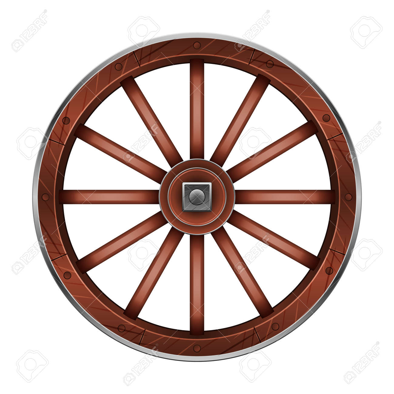 Wild west wheel vector icon.Cartoon vector icon isolated on white background wild west wheel. - 165028844 Wild west wheel vector icon.Cartoon vector icon isolated on white background wild west wheel. - 165028844