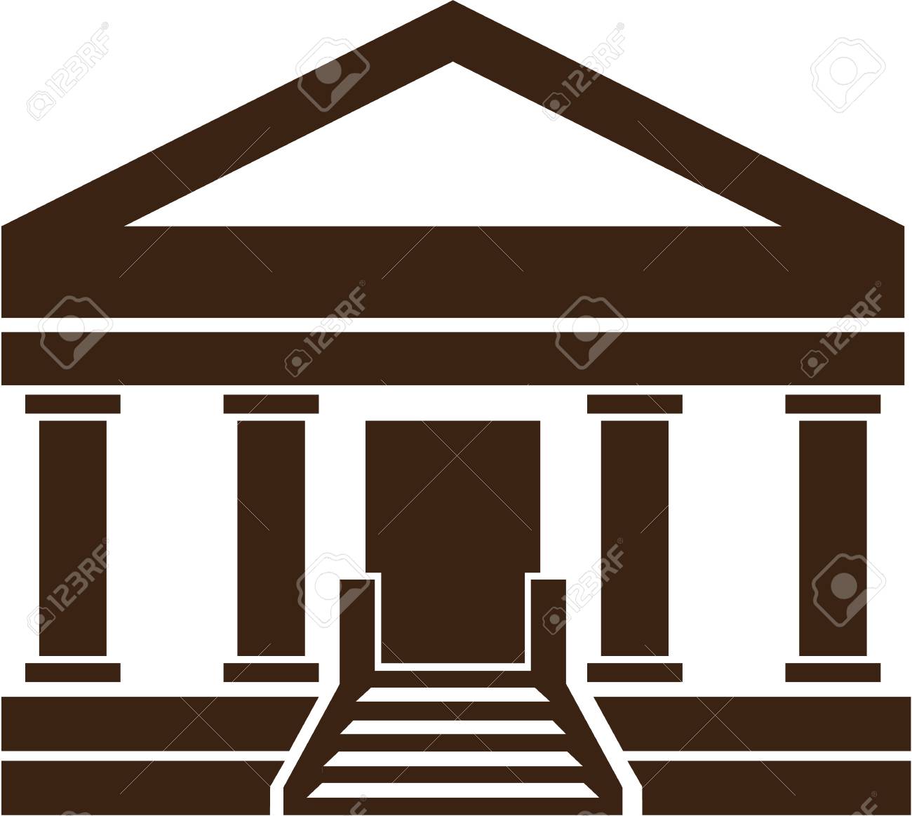 Bank Museum Vector Illustration Clip Art Image Royalty Free Cliparts Vectors And Stock Illustration Image