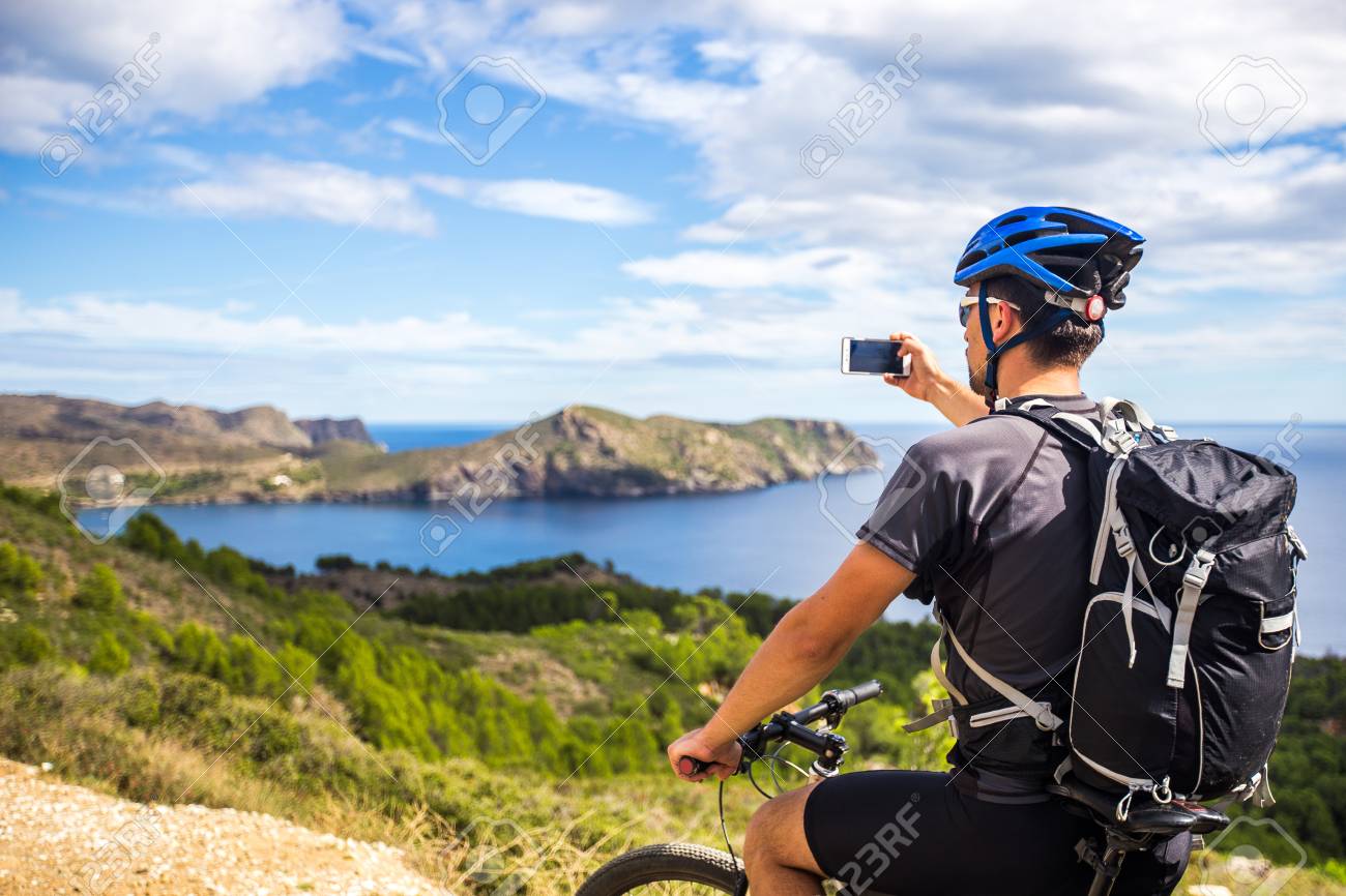 white mountain bike trails