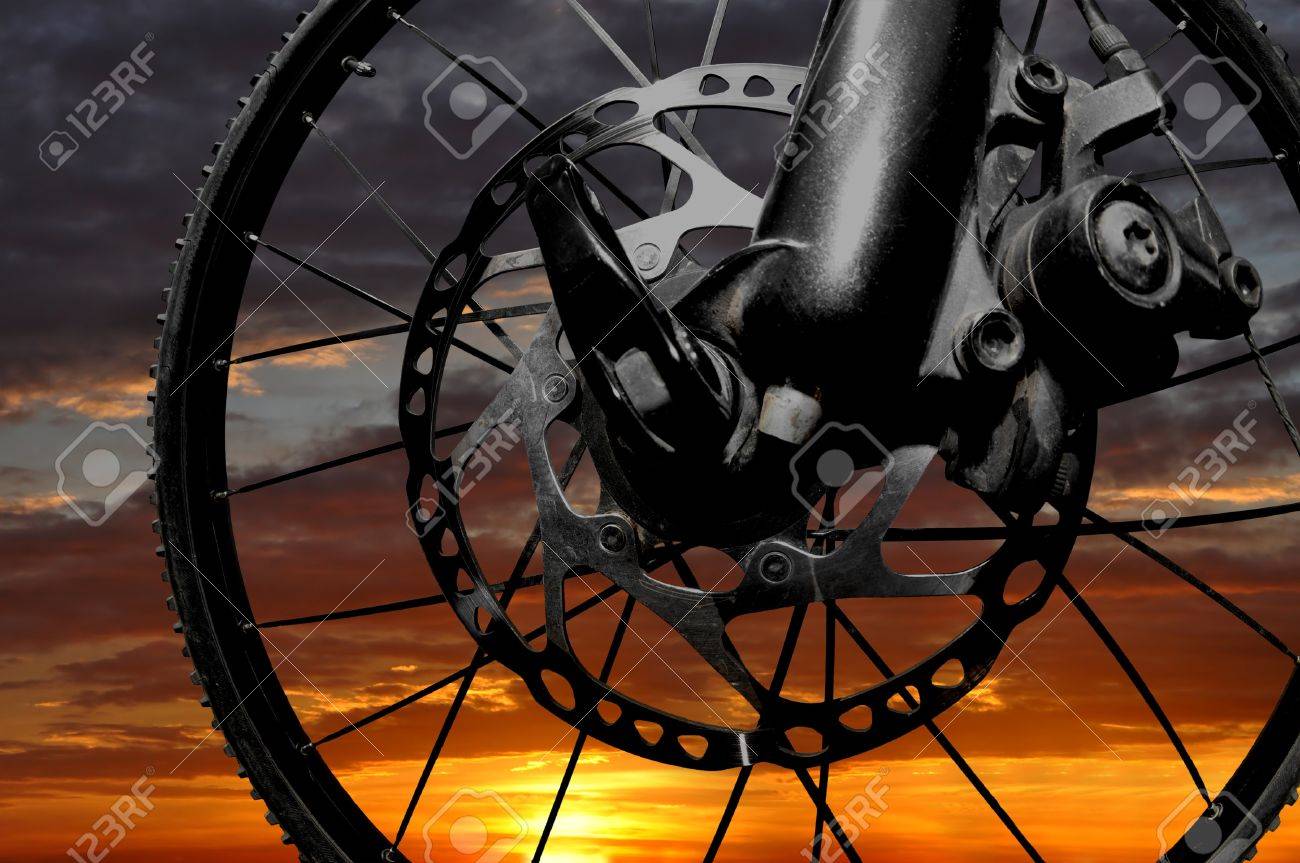 disc brakes on mountain bike