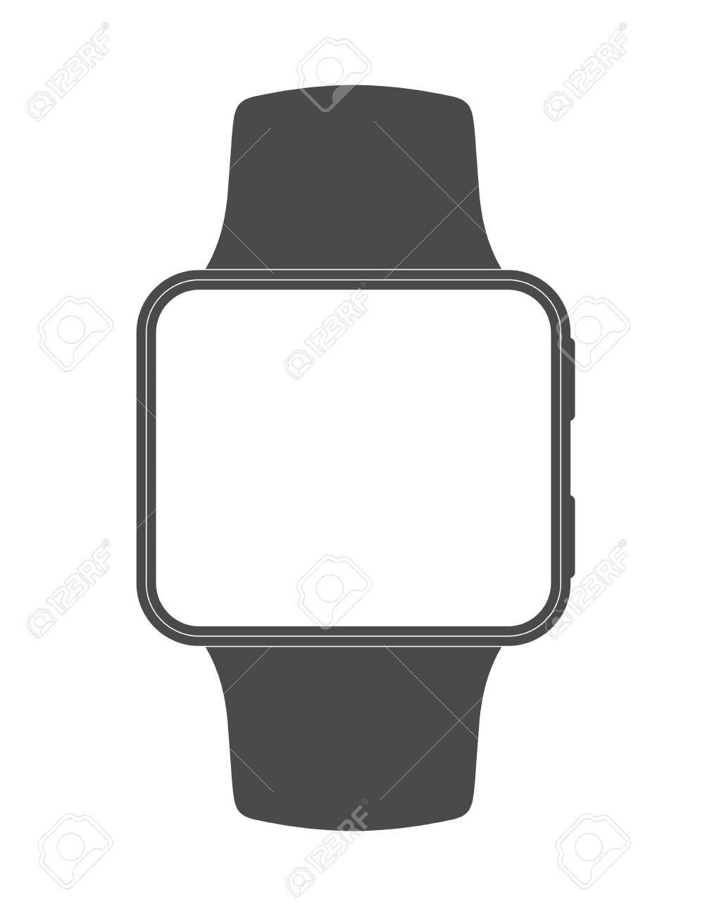 smart watch in square shape