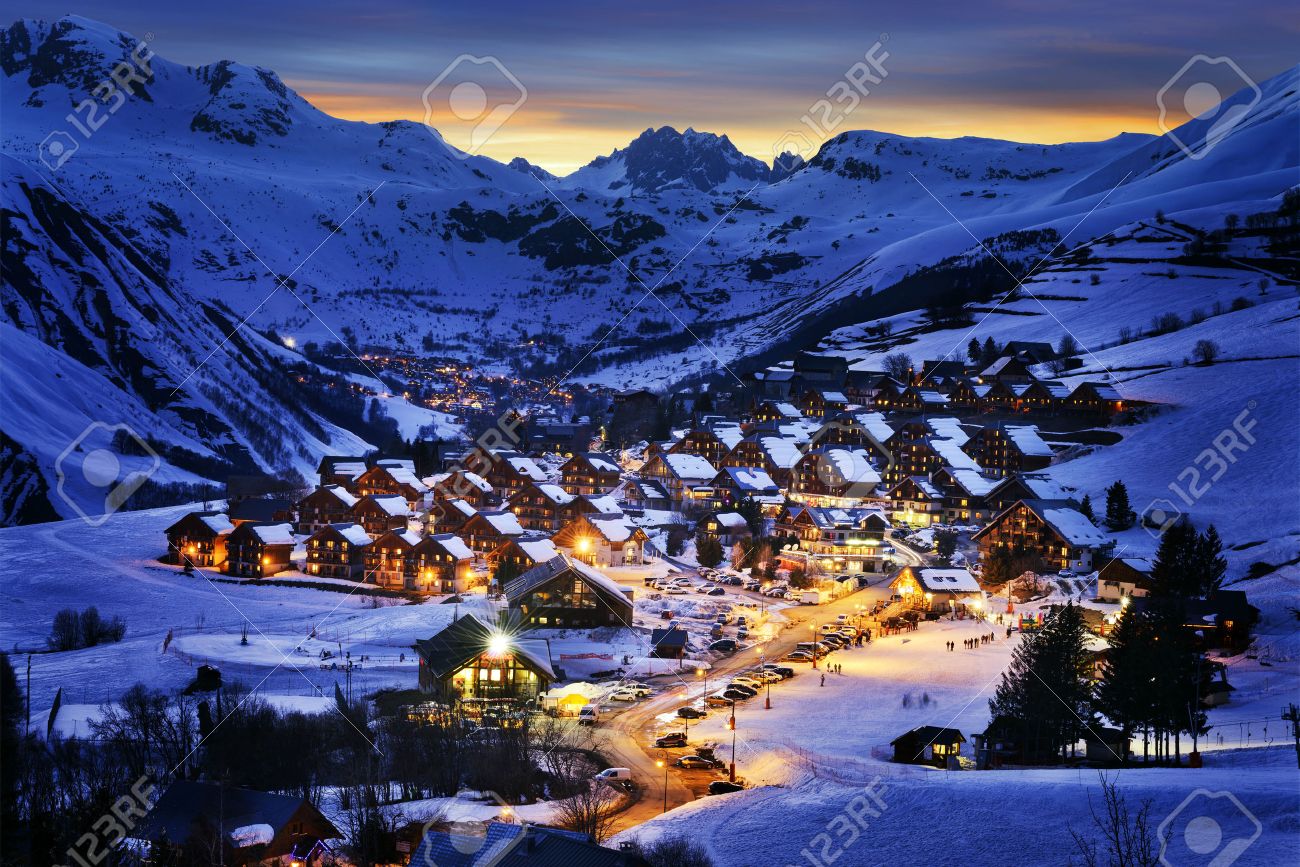 ski paysage