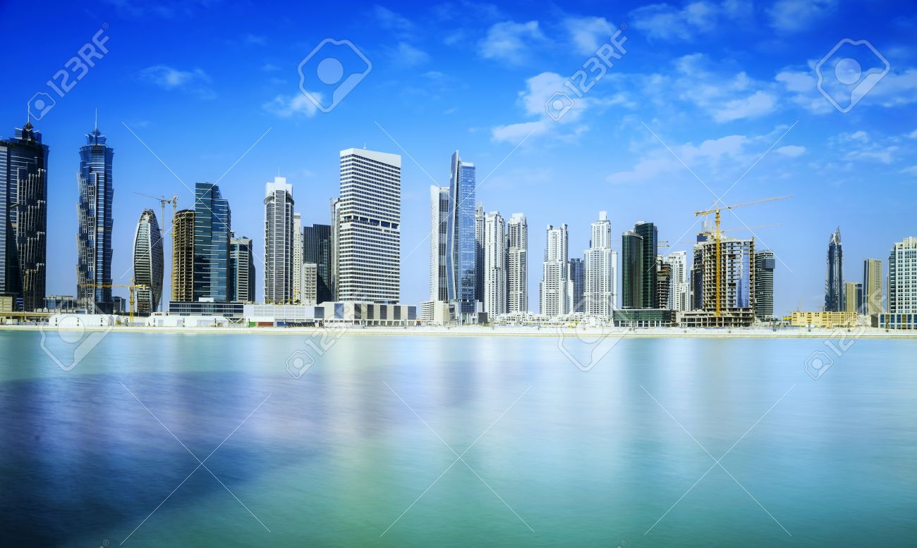 Dubai skyline, United Arab Emirates - 36250342 Dubai skyline, United Arab Emirates - 36250342