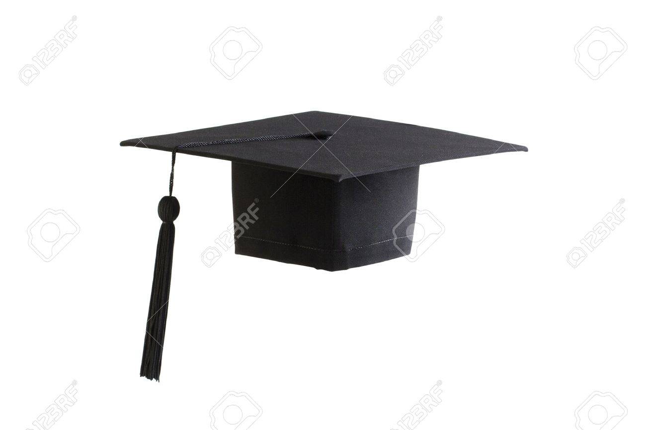 black graduation cap