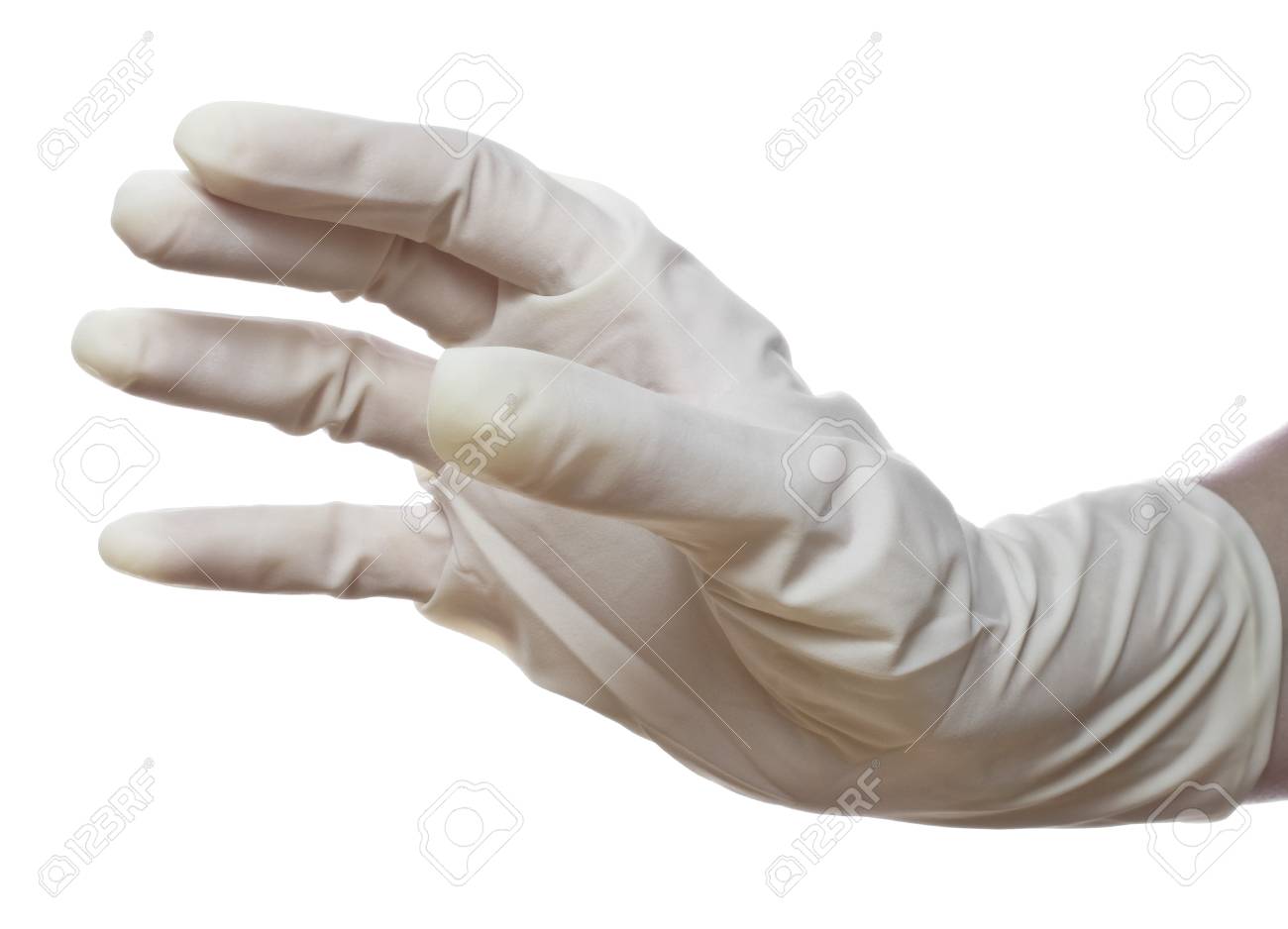 Médico Mano Guante Quirúrgico Látex Fotos, Retratos, Imágenes Y Fotografía De Archivo Libres De Derecho. Image 17424235.