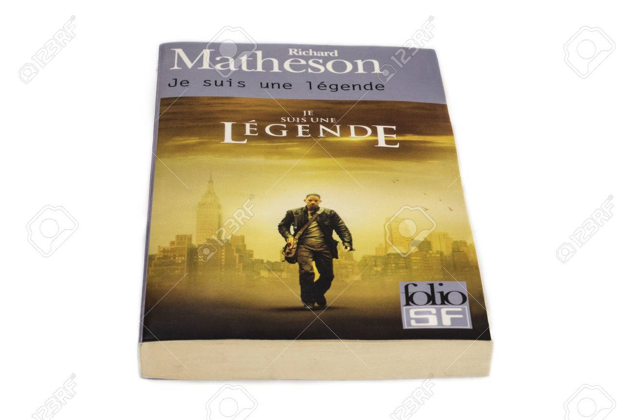 richard matheson i am legend french edition stock photo picture and