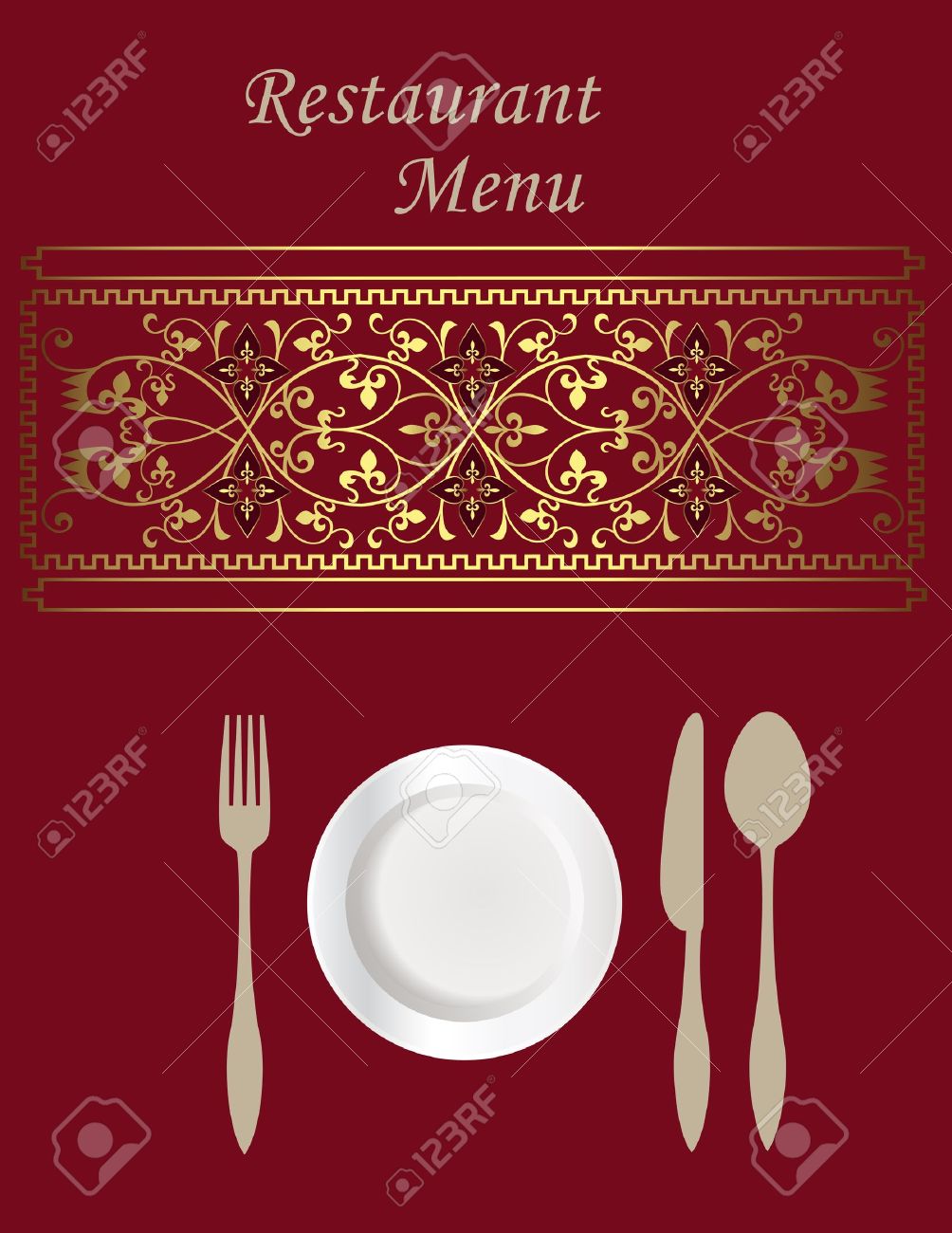 menu card design royalty free cliparts vectors and stock menu card designs for restaurants