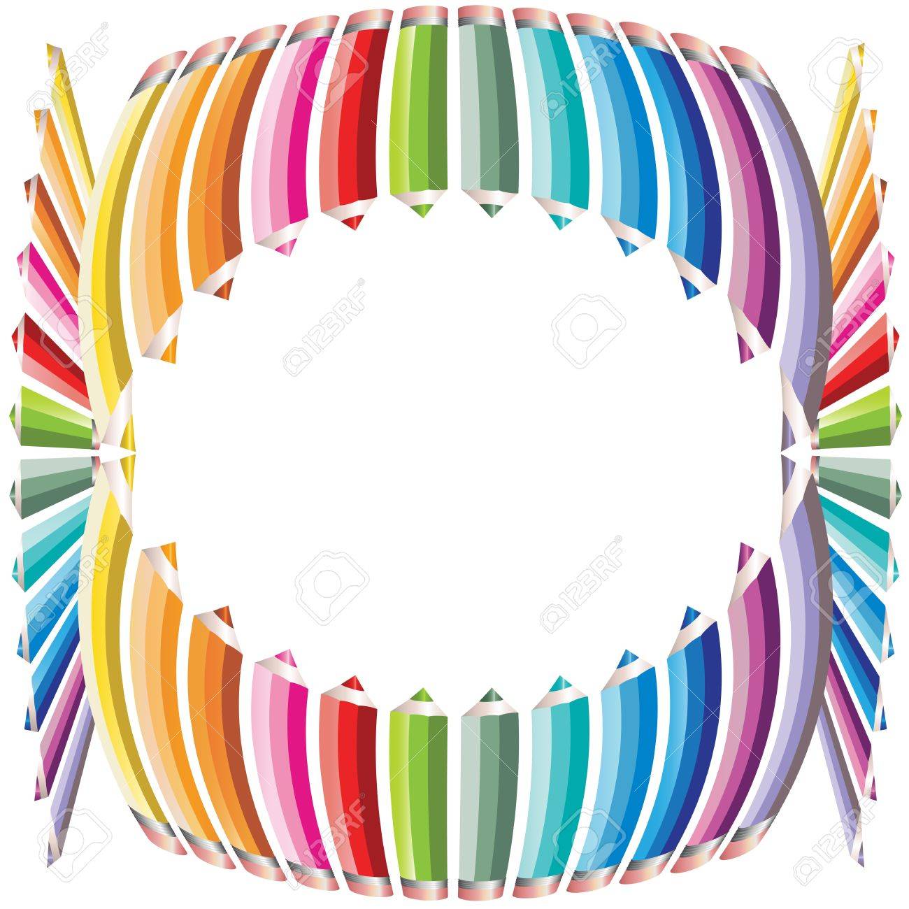 色鉛筆で背景 のイラスト素材 ベクタ Image