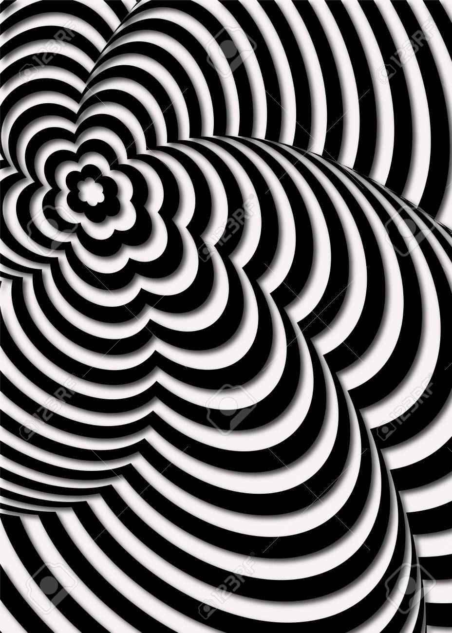 目の錯覚アートを選ぶの図 のイラスト素材 ベクタ Image