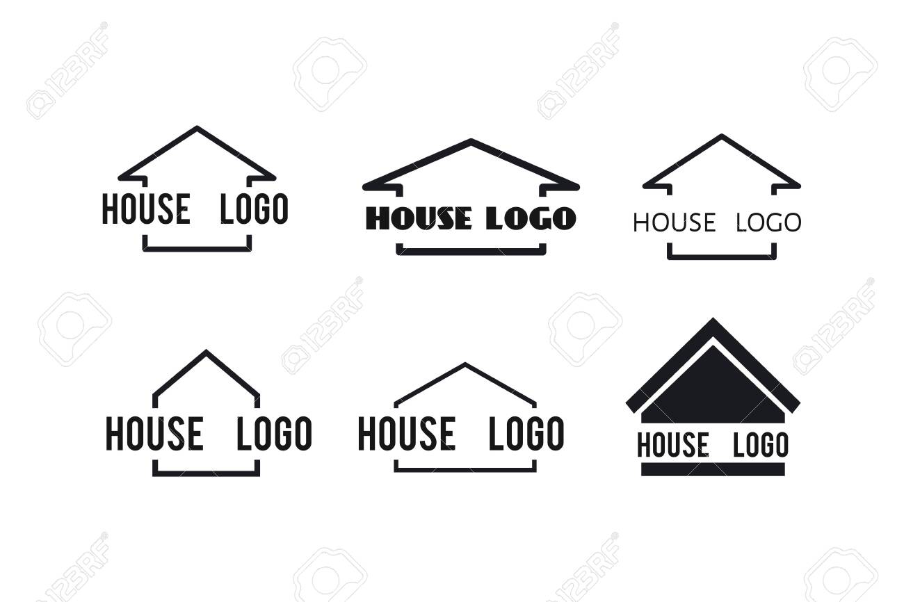 House icons set for your design: logo, poster , illustration - 118664533 House icons set for your design: logo, poster , illustration - 118664533