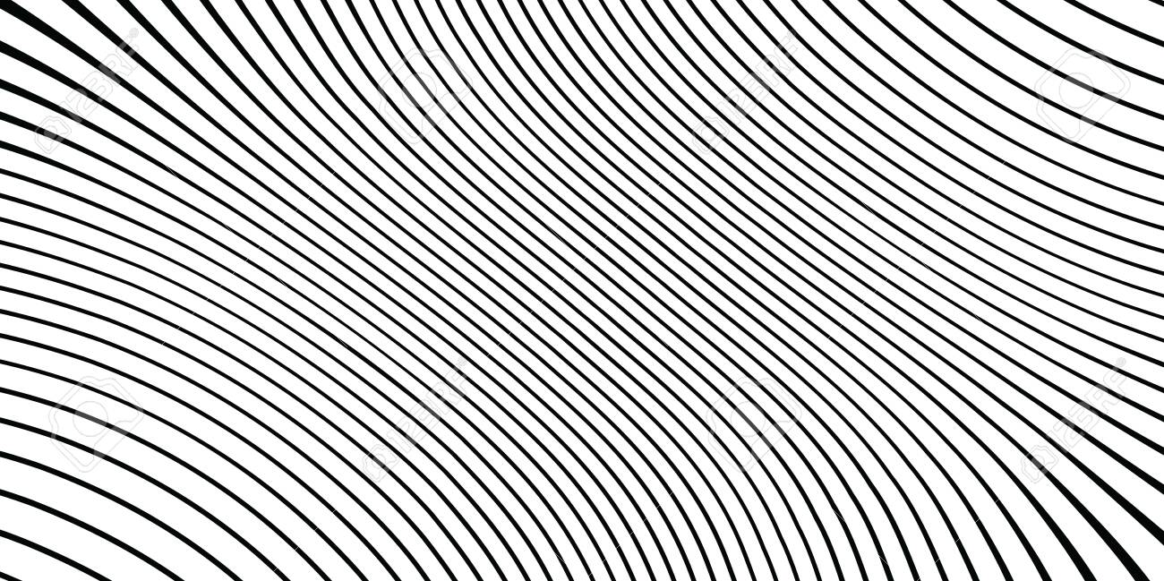 Wave monochrome background. Simple linear halftone texture. Vector black & white background. Abstract dynamical rippled surface. Visual 3D effect. Illusion of movement. - 122103933 Wave monochrome background. Simple linear halftone texture. Vector black & white background. Abstract dynamical rippled surface. Visual 3D effect. Illusion of movement. - 122103933