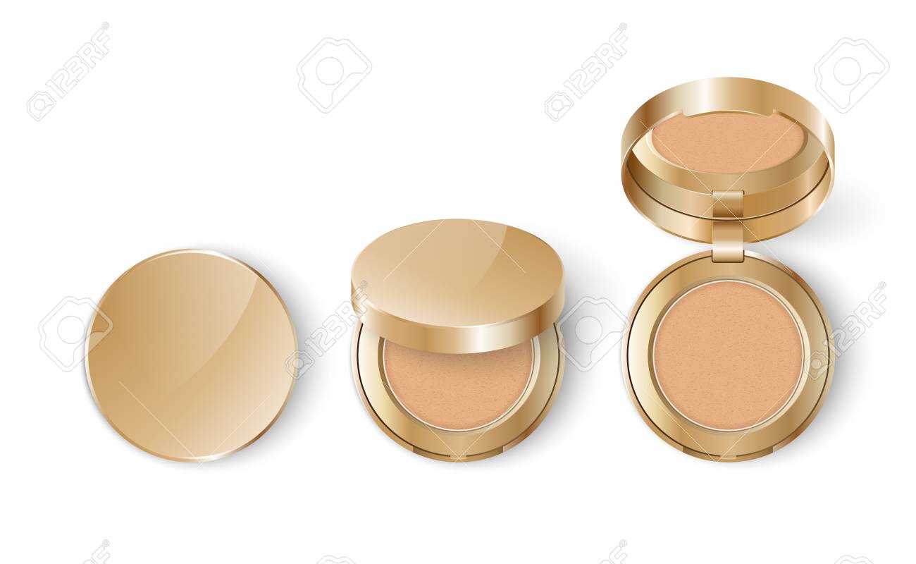 Download Ads Template Mockup Realistic Cosmetic Makeup Cheek Blush Compact Royalty Free Cliparts Vectors And Stock Illustration Image 100982458