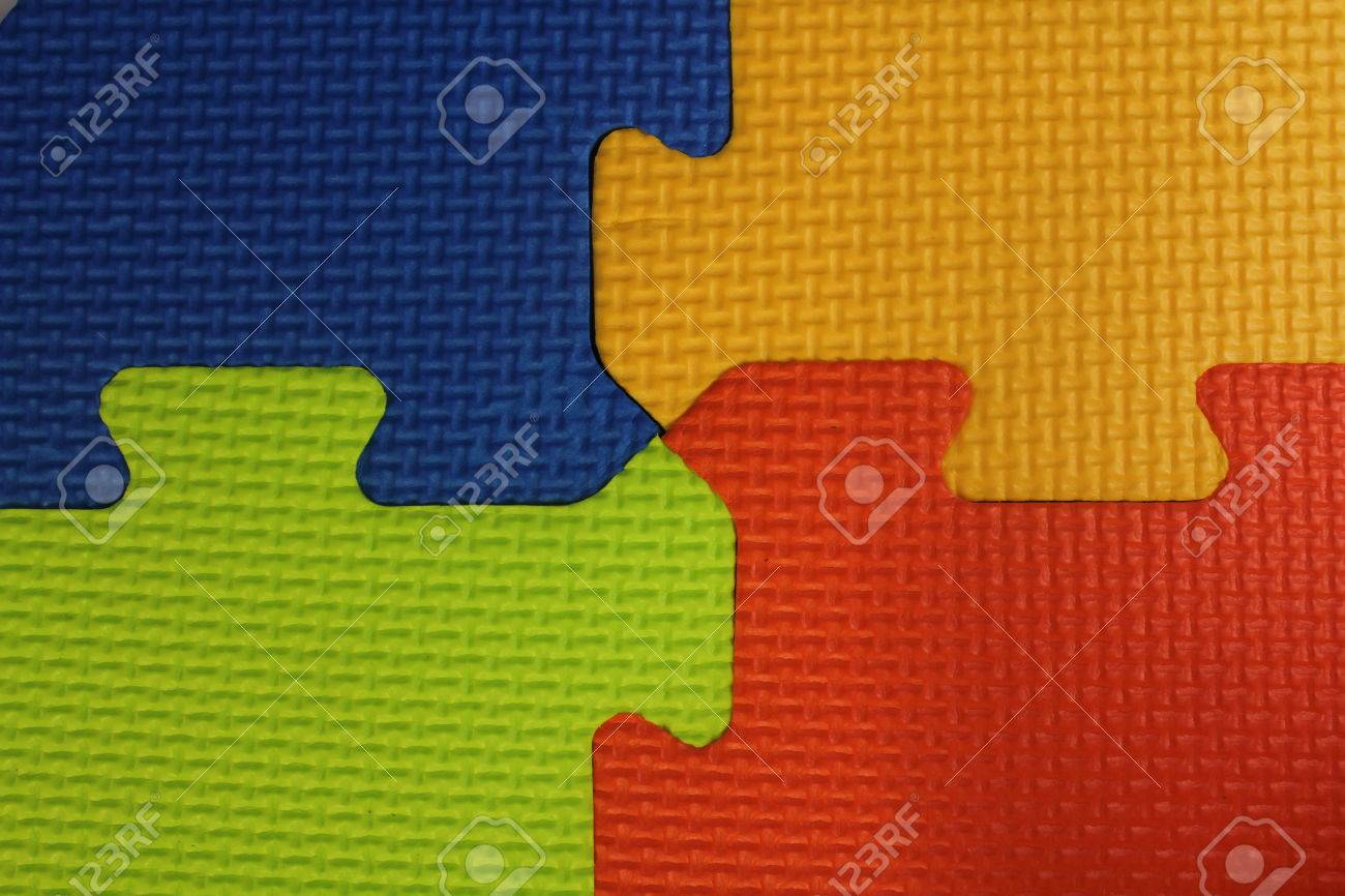 Rubber flooring puzzle pieces sale
