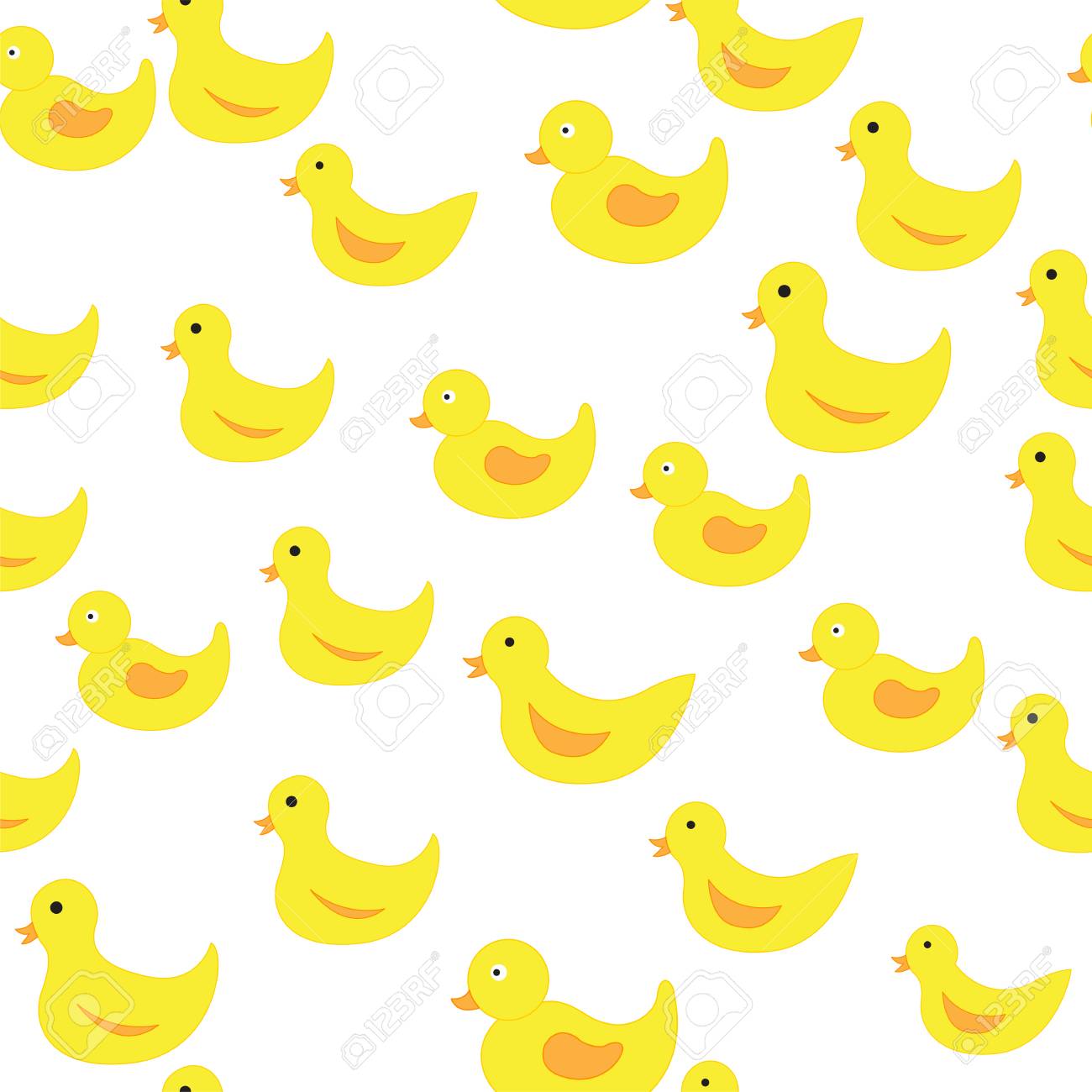 黄色のアヒルとのシームレスなパターン 赤ちゃんの壁紙 紙 のイラスト素材 ベクタ Image 黄色のアヒルとのシームレスなパターン 赤ちゃんの壁紙 紙 のイラスト素材 ベクタ Image