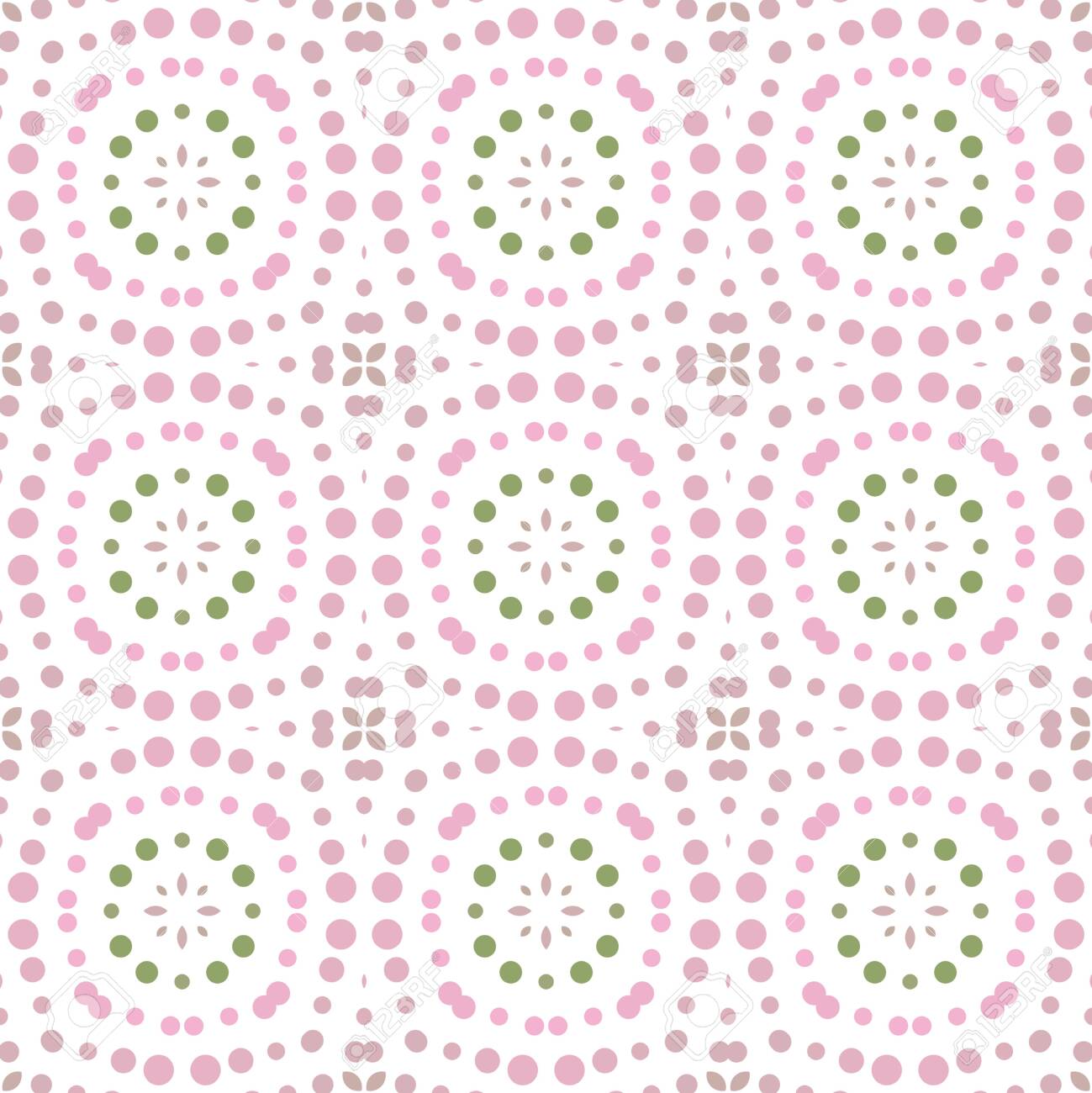 Seamless abstract pattern background with a variety of colored circles. - 141965498 Seamless abstract pattern background with a variety of colored circles. - 141965498