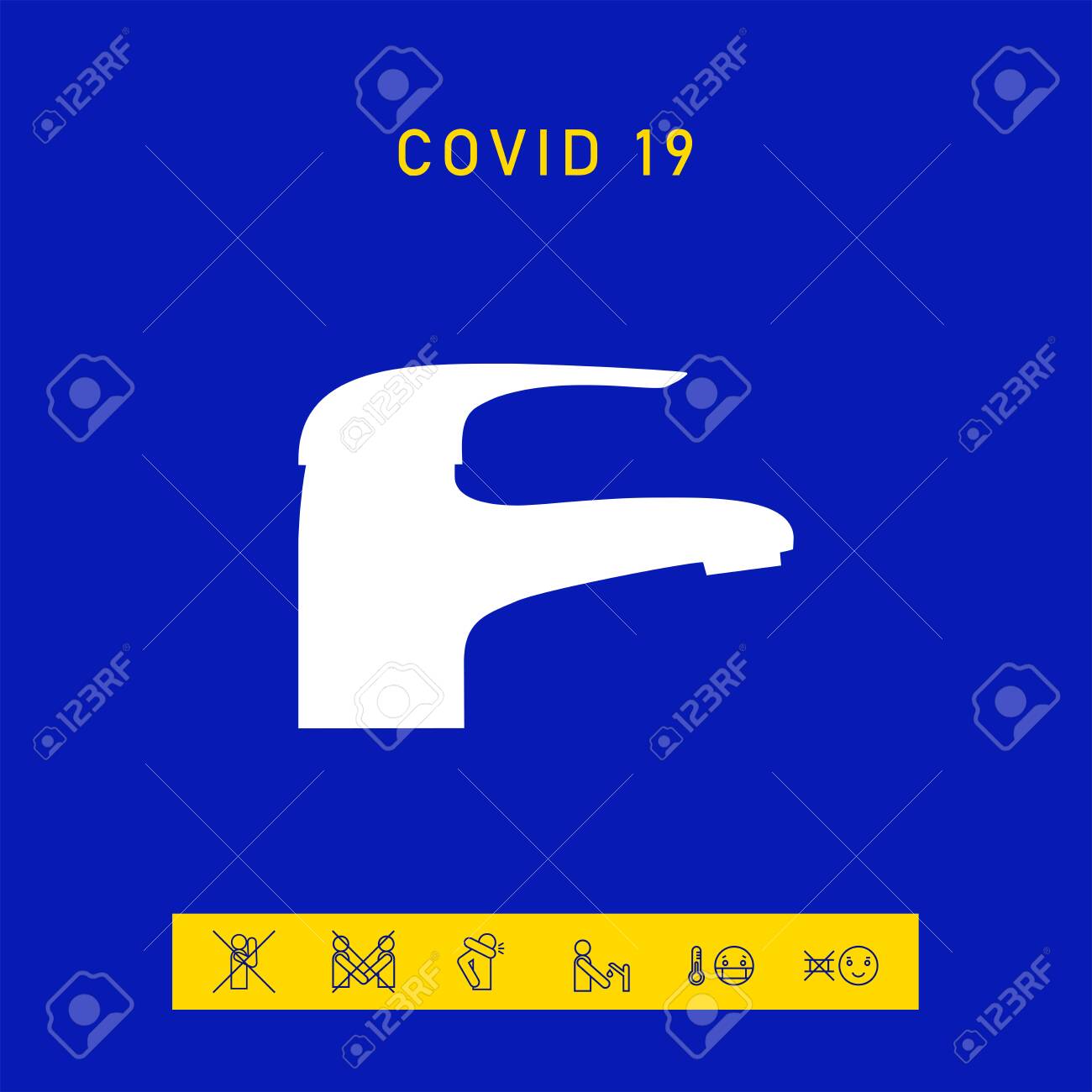 Modern Faucet icon, elements for your design - 144674447 Modern Faucet icon, elements for your design - 144674447