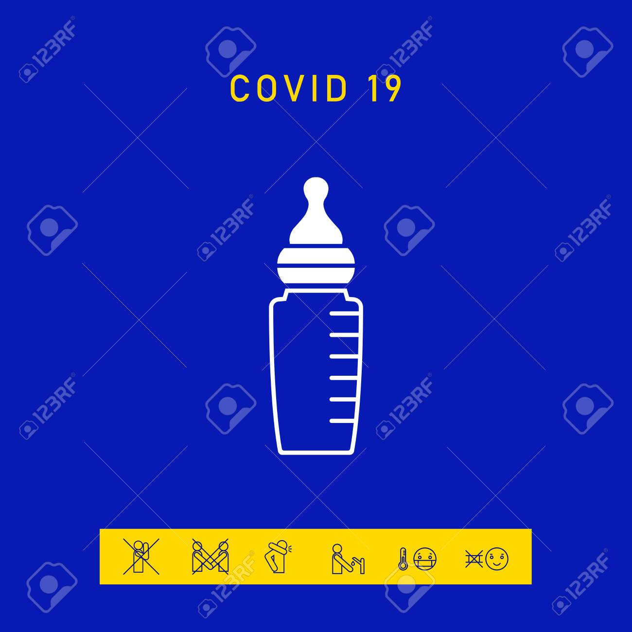 Baby feeding bottle icon. Element for your design - 144676024 Baby feeding bottle icon. Element for your design - 144676024