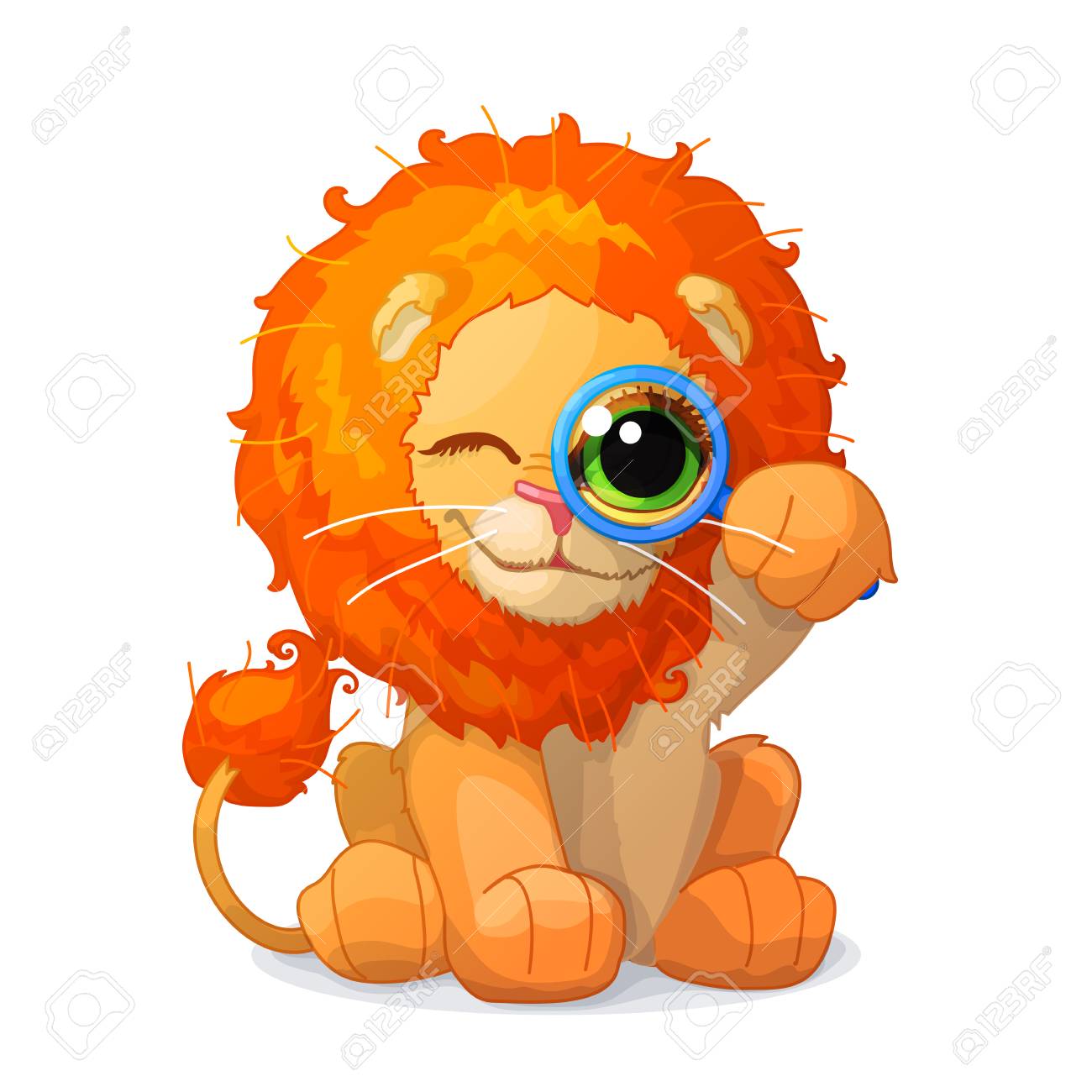 最高のライオン イラスト フリー アニメ画像