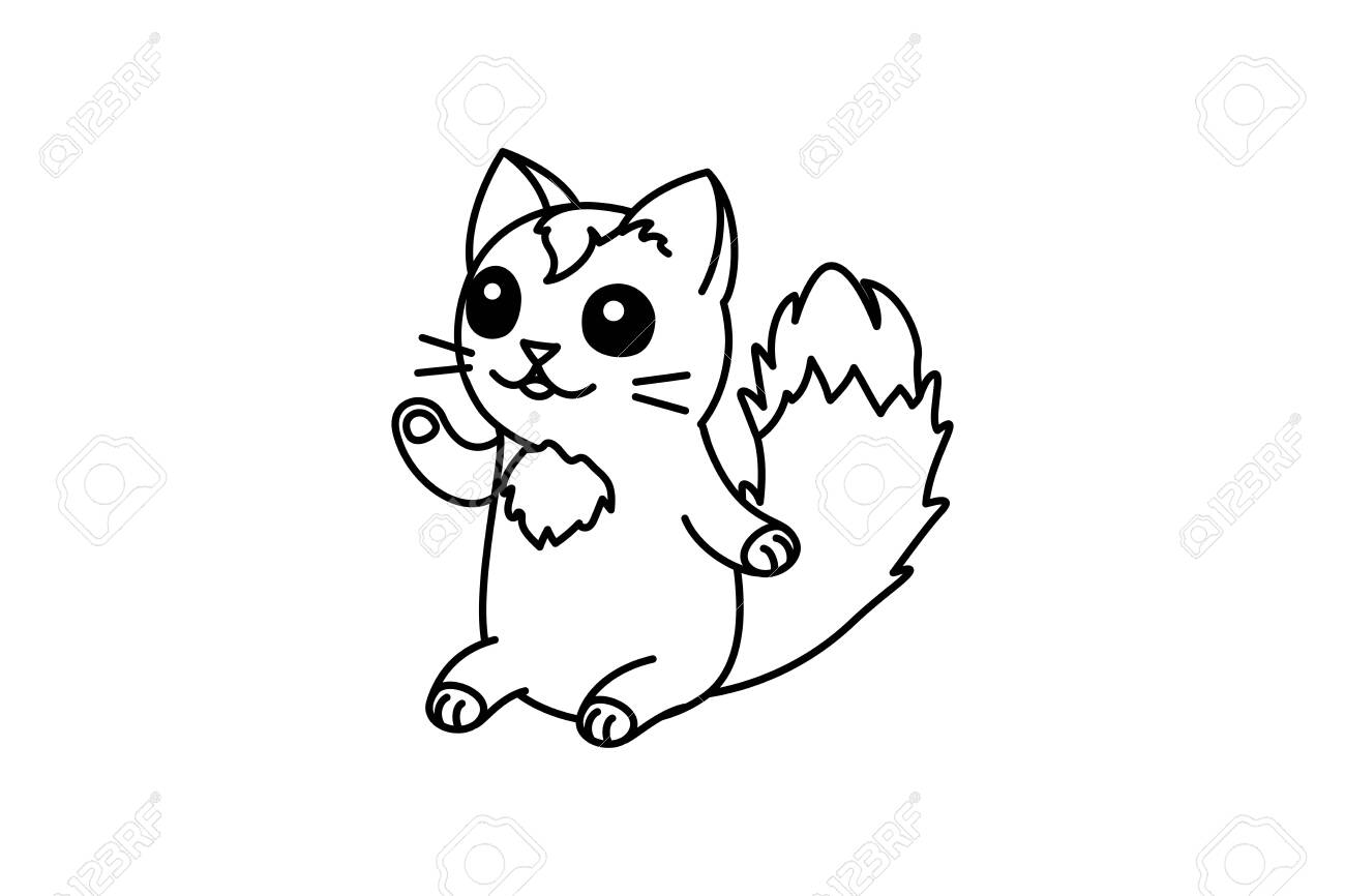 5500 Little Cat Coloring Pages  Best HD