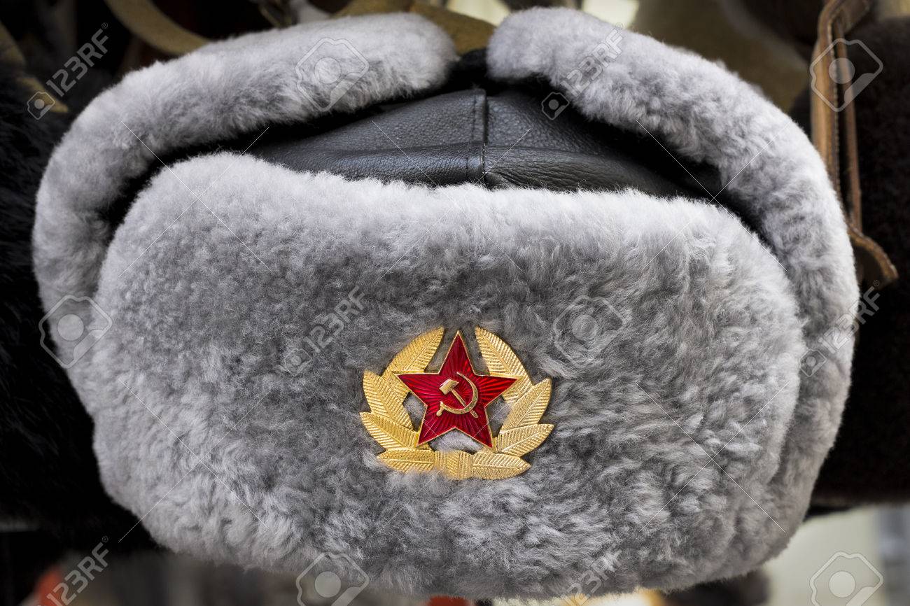 Sombrero Ruso Del Ejército Soviético Kgb Cosaco Milit... Sombrero Ruso Del Ejército Soviético Kgb Cosaco Milit...