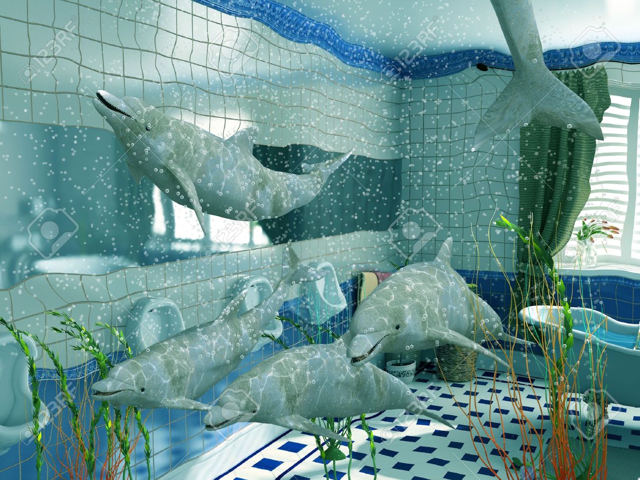 3D Badezimmer - Design 3D Badezimmer - Design