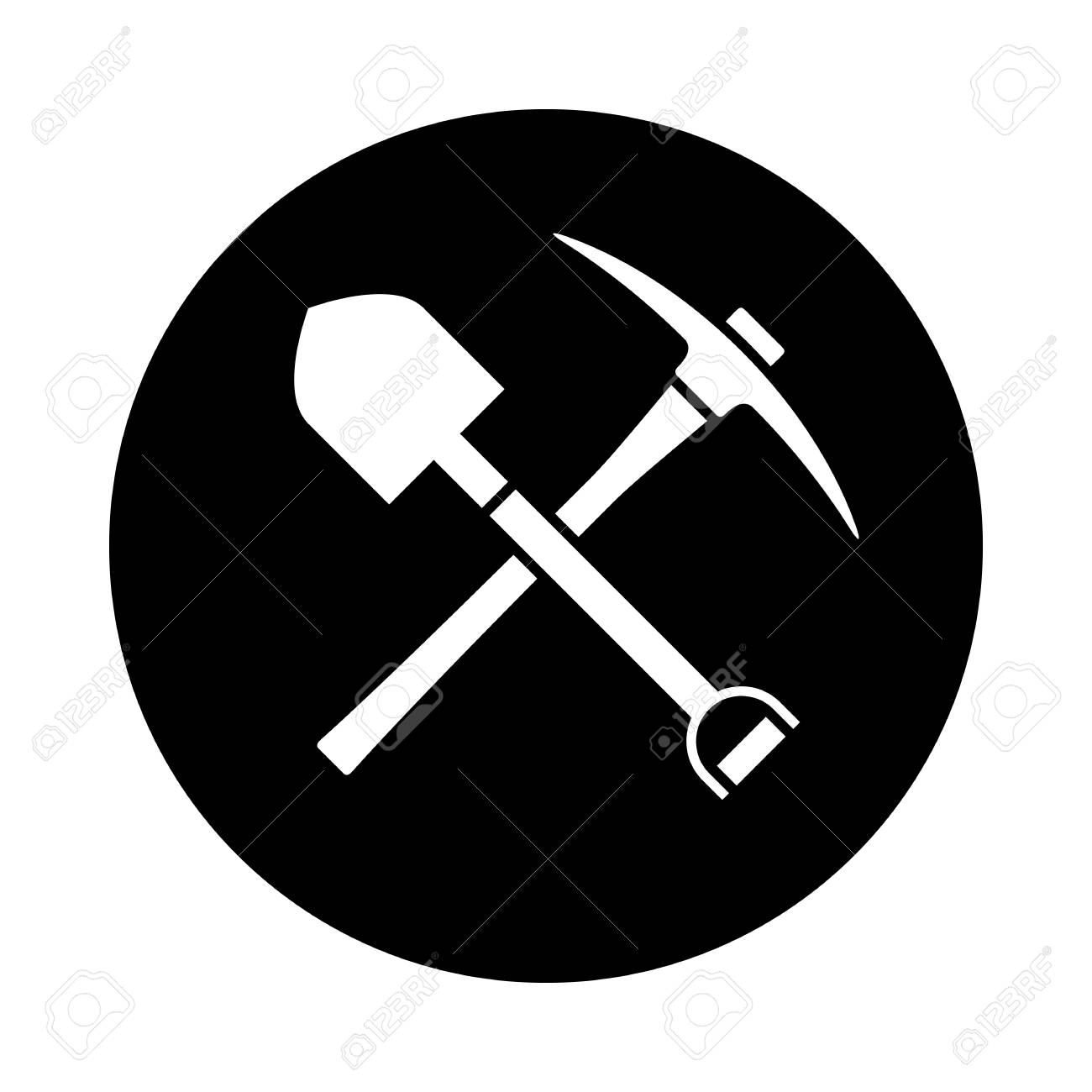 shovel and pick