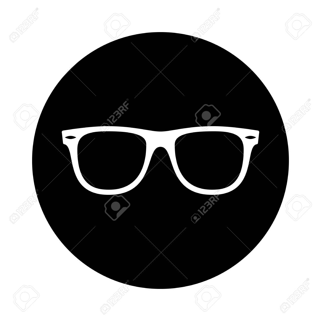 white circle sunglasses