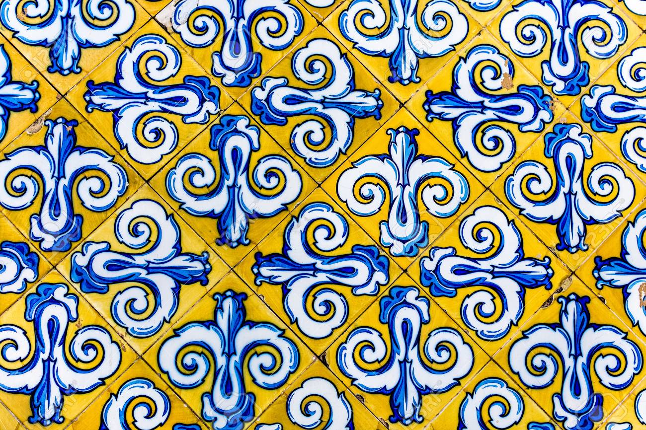 Colorful Vintage Style Ceramic Tile Pattern Texture And Background ... Colorful Vintage Style Ceramic Tile Pattern Texture And Background ...