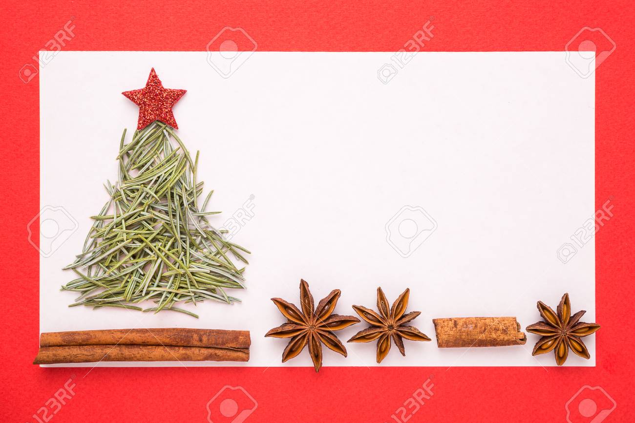 blank christmas invitation