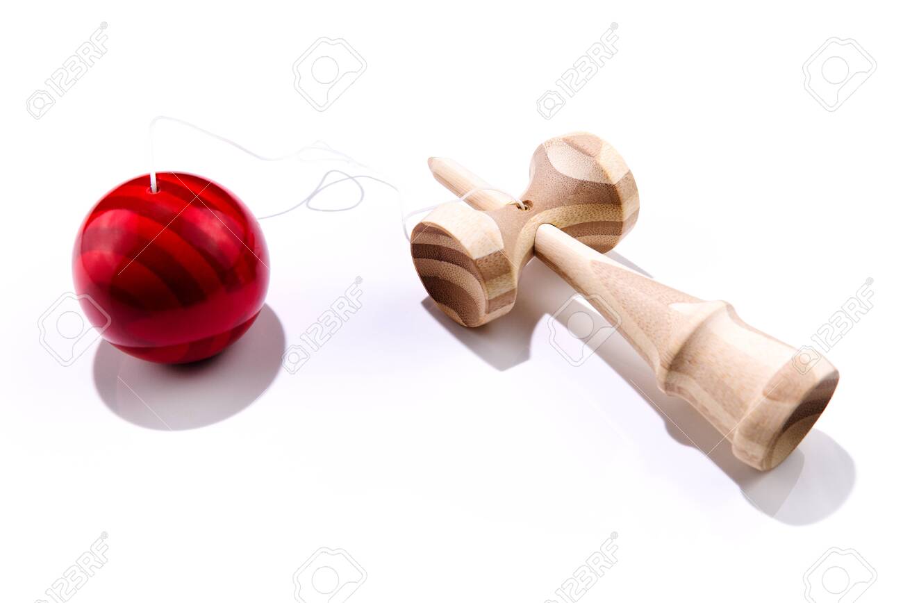 japanese wooden toy kendama