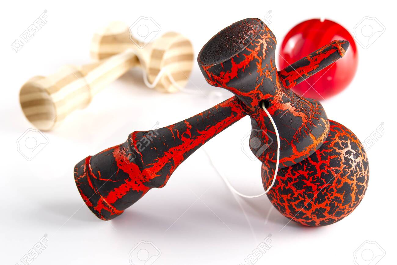 japanese wooden toy kendama