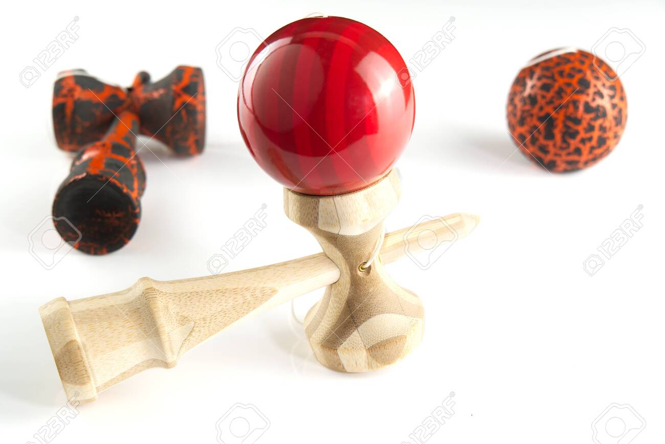 japanese wooden toy kendama