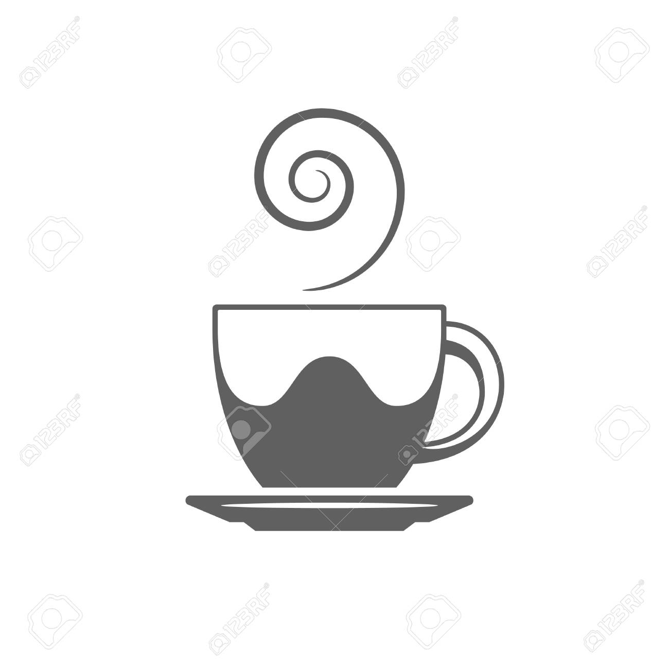coffee or tea cup vector illustration coffee cup silhouette