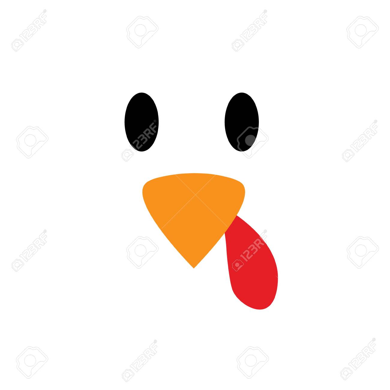 Thanksgiving Day. Vector Turkey Bird Pattern Seamless Background. Turkey  Bird Background Eyes And Beak. Royalty Free SVG, Cliparts, Vectors, and  Stock Illustration. Image 132029353.