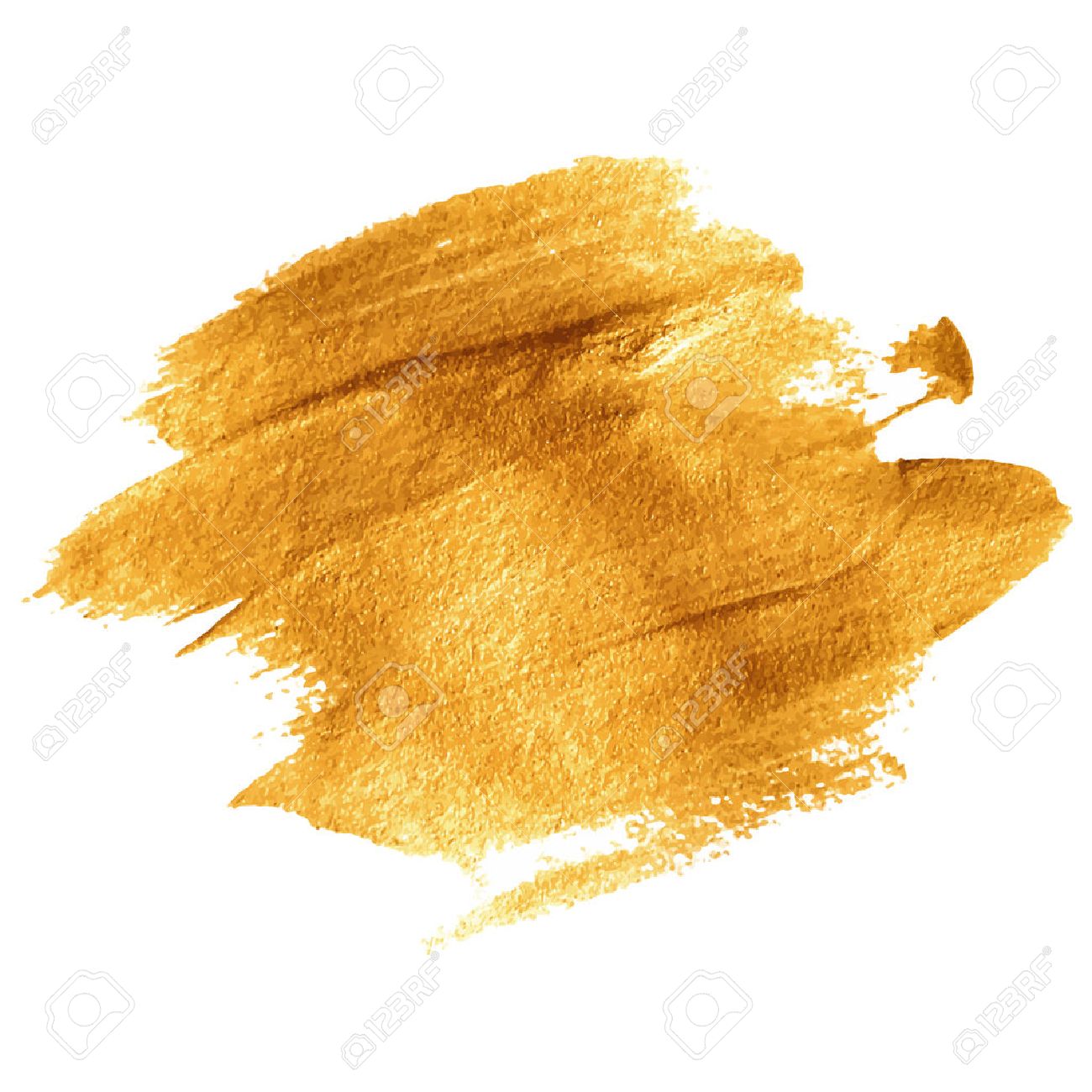 gold acrylic paint vector illustration eps 10 royalty free cliparts