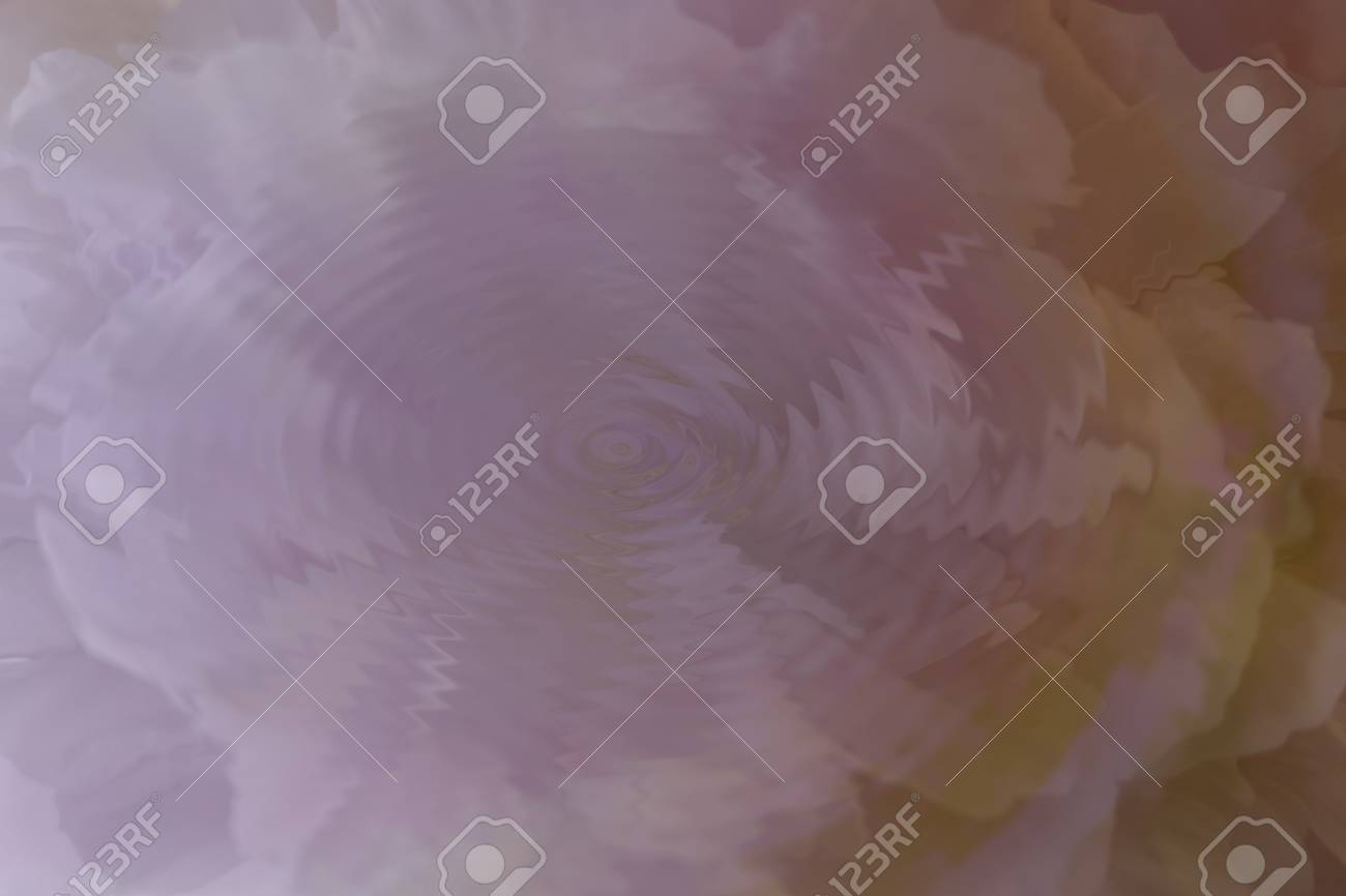 Water ripple over abstract flower - 42201316 Water ripple over abstract flower - 42201316